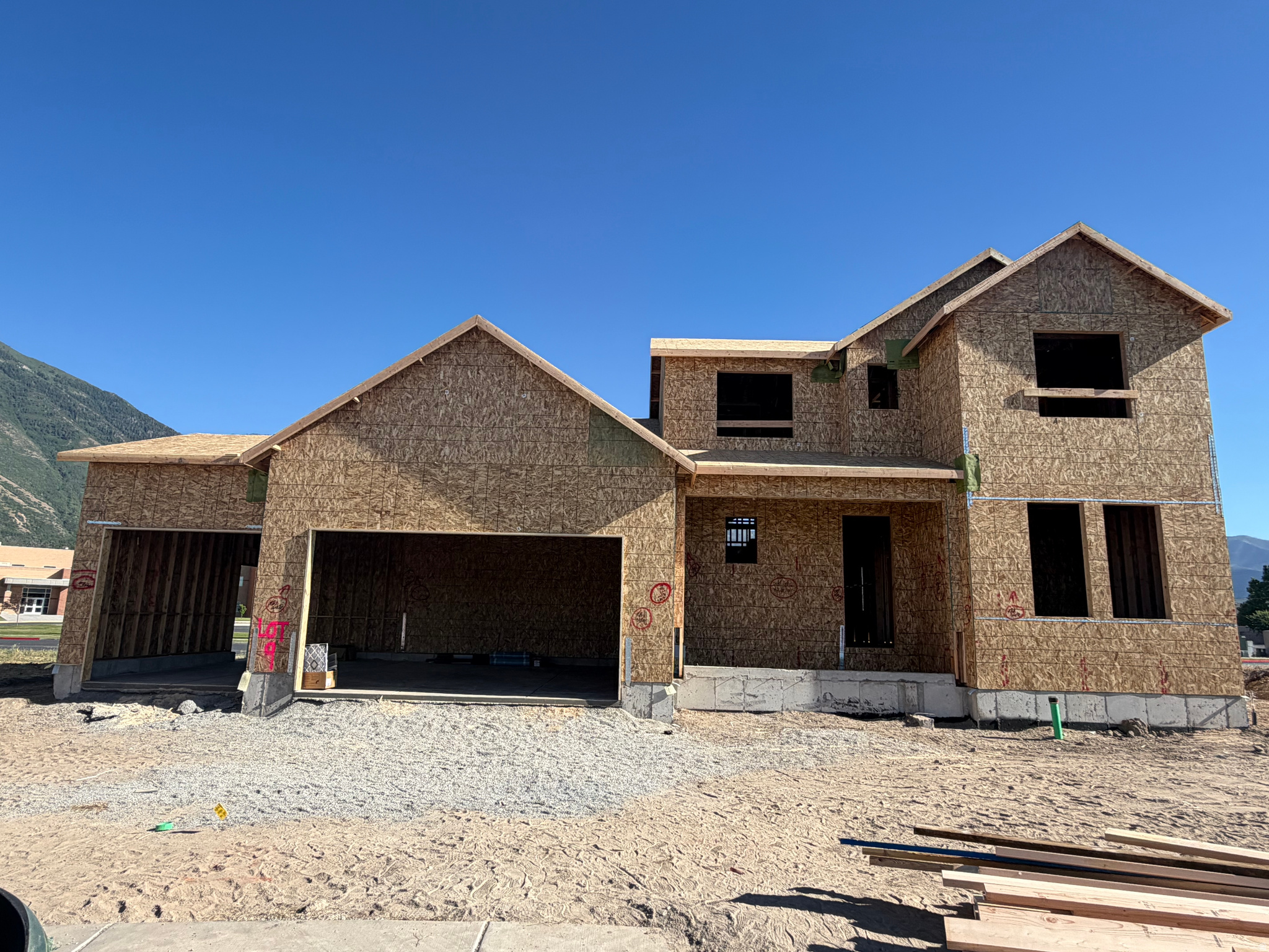 To be built Canyonlands floor plan! $20,000 towards Closing Costs with preferred lender! Design and structural selections have been made. Beautiful new home located in a private cul-de-sac with the Primary bedroom on the main level! This home will boast tall ceilings with tons of natural light. There is a den/office on the main level, perfect for guests and loft/den upstairs. The open floor plan makes the space perfect for family gatherings or entertaining. This home has great upgrades with quartz countertops throughout, boot bench next to the garage, a cozy fireplace in the great room, and 3 car garage. Come check out this beautiful new home surrounded by beautiful views of the mountains! Square footage figures are provided as a courtesy estimate only. Buyer is advised to obtain an independent measurement.