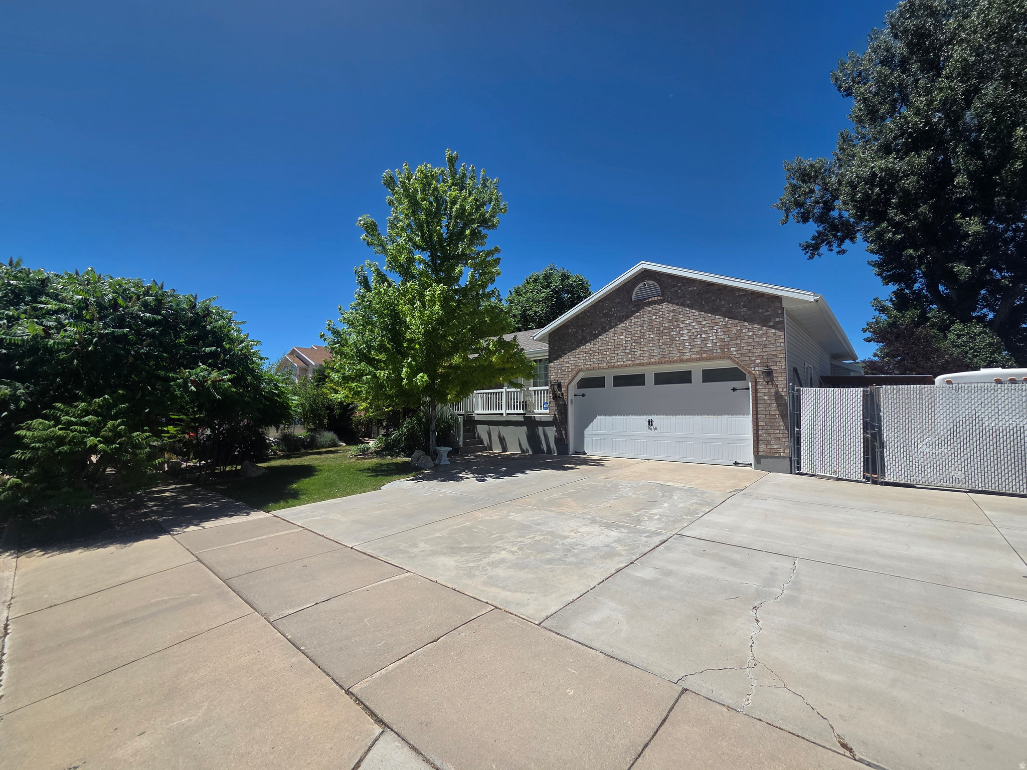 Spacious rambler ready for you to come and make your new home. Plenty of room for everyone to spread out with the potential for another family room in the basement.  Beautiful landscaping that makes you feel like you have your own private oasis.  Fruit trees, strawberries, raspberries and grapes.  Come take a look you'll love it.