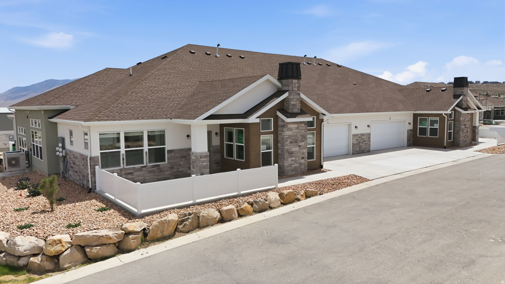 Meet the neighbors, enjoy brunch, and learn how to make your next move simple. Free Downsizing Class Saturday June 13th, 1011 AM at the Clubhouse! Tour our MOVE IN READY homes and discover easy, single-level living in this beautifully designed 2-bedroom home located in Saratoga Springs' premier active 55+ community. Perfectly situated in the heart of this vibrant and growing city, you'll enjoy quick access to shopping, dining, entertainment, and scenic neighborhood amenities. This home will showcase modern finishes throughout, including elegant quartz countertops, a stylish tile backsplash, and stainless steel appliances. The open-concept layout is enhanced by airy vaulted ceilings, creating a bright and inviting space ideal for both relaxing and entertaining. With thoughtful design, low-maintenance living, and an unbeatable location, this is the perfect opportunity to secure your place in a thriving, active community. Don't miss your chance to make this brand-new home your own! Stop by our model home, open Friday and Saturday from 123 PM or call to schedule a private tour.