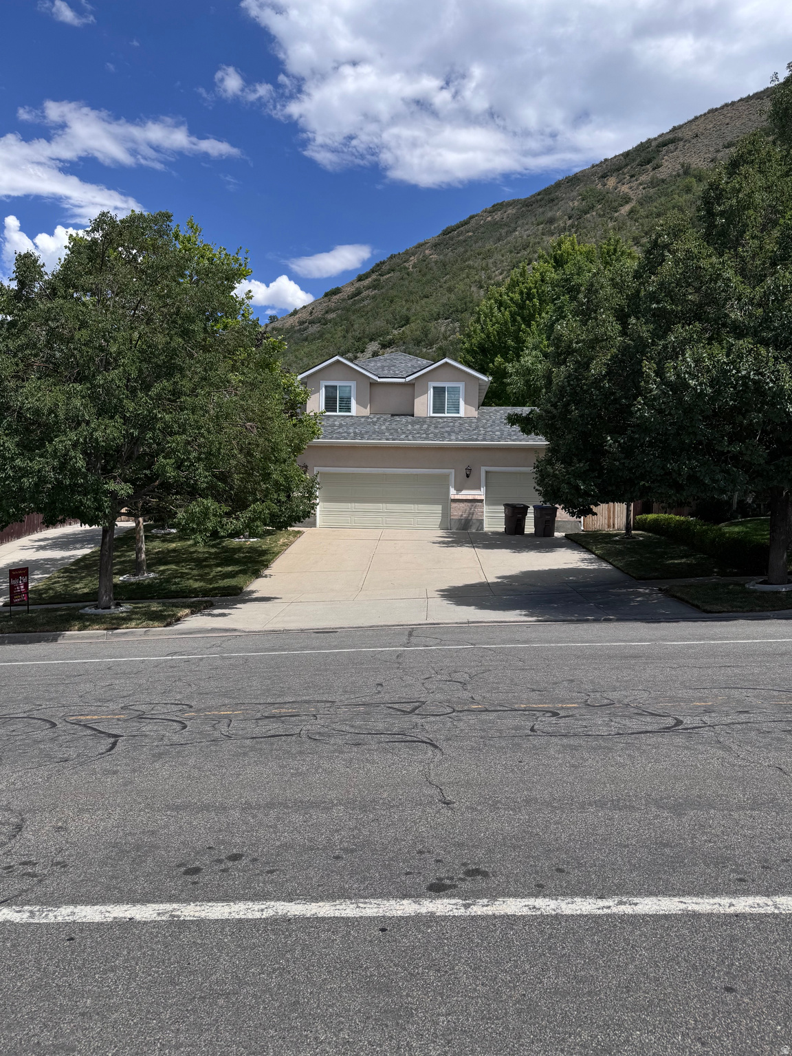 **Immaculate South Mountain home backing Bonneville Shoreline Trail**Direct access to hiking with more views*Meticulously manicured and cared for private terraced fully fenced yard. Mountain and Valley VIEWS! .33 acre lot. Huge trex deck off master suite with soaking tub and tiled/glass shower. Home features vaulted ceilings, plantation shutters, built-ins, gas fireplaces, granite countertops throughout. Wrap around granite bar seating in the kitchen with a bay box window, semi-formal dining walking out to a covered patio perfect for entertaining! Hot tub, dual climate, a/c furnace new in 2024, water softener in 2020, RV pad 15x40ft with power. Freeway access just a few minutes away, luxury living at its finest! Square footage figures are provided as a courtesy estimate only and were obtained from county records. Buyer is advised to obtain an independent measurement.