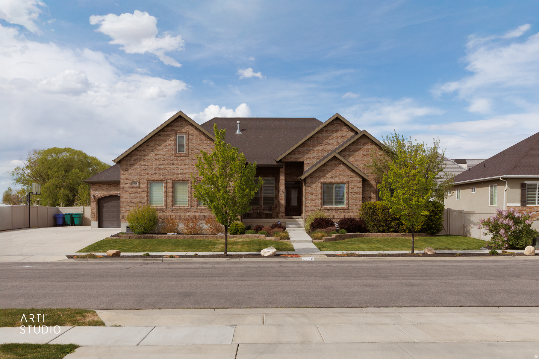 BUYERS FELL THROUGH, *BACK ON MARKET!!* with a new PRICE ADJUSTMENT!!!   Welcome home to this timeless brick rambler nestled in a close-knit, well-established Lehi neighborhood with NO HOA! This south-facing gem offers the perfect blend of space, functionality, and lifestyle.  Boasting 7 bedrooms & 4.5 bathrooms, this home features a spacious main-floor primary suite, a bright and beautifully appointed kitchen with a dedicated dining nook & a door off the deck to your private covered deck complete with gas grill and a generously sized laundry room designed for everyday ease. Upstairs, you'll find a huge bonus loft-perfect for a media room, play space, or home office-plus abundant storage throughout. Can we say HOUSE HACK? The basement apartment w/ private entrance is ideal for multi-generational living or a savvy buyer-currently operating as a successful Airbnb. Step outside to your own private retreat on this 1/3 acre, complete with a charming covered gazebo-perfect for entertaining, an in-ground trampoline, and a play- set creating the ultimate backyard oasis for gathering and making memories!  Ideally located near top-rated schools-including elementary, middle, and high schools, plus nearby charter and private options-and just minutes from Thanksgiving Point, shopping, dining, entertainment, and parks, this home truly has it all.  Square footage figures are provided as a courtesy estimate only and were obtained from an appraisal.  Buyer is advised to obtain an independent measurement.