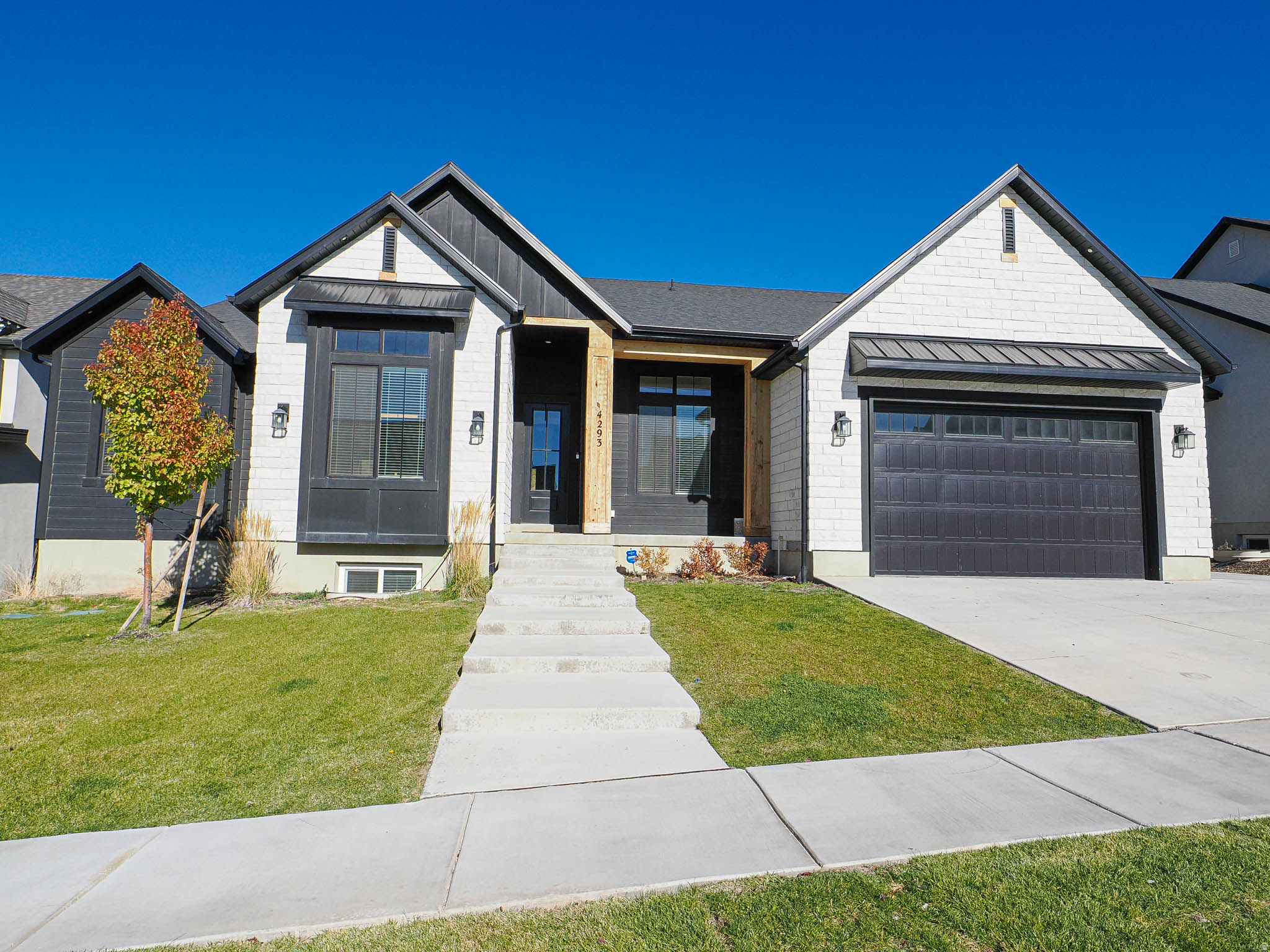 Beautiful 6 bedroom family home with full main floor living and plenty of finished space to love in the basement. This home features 4 great sized bedrooms on the main floor with 3 full bathrooms. The kitchen is an entertainers dream with very large island, oversize fridge and freezer, and huge walk in pantry! The fireplace and wood beams in the family room are a visual delight as you enter the warm space. The basement living room is massive with a great kitchenette to extend the entertainers space. This home has lots of storage and plenty of natural light! No backyard neighbors gives you privacy to enjoy! Square footage figures are provided as a courtesy estimate only and were obtained from county records . Buyer is advised to obtain an independent measurement.