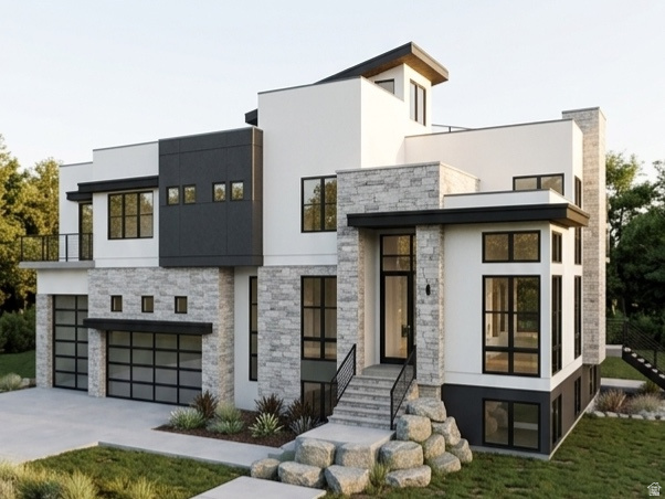 Modern design. Unmatched views. Unbeatable location. This contemporary home offers spacious bedrooms, an incredible rooftop deck with sweeping city views, and the perfect place to watch fireworks every summer. Enjoy the convenience of being just steps from shopping, parks, the library, baseball fields, and open green space-all while living in one of the area's most desirable locations. Home to be completed by end of year.
