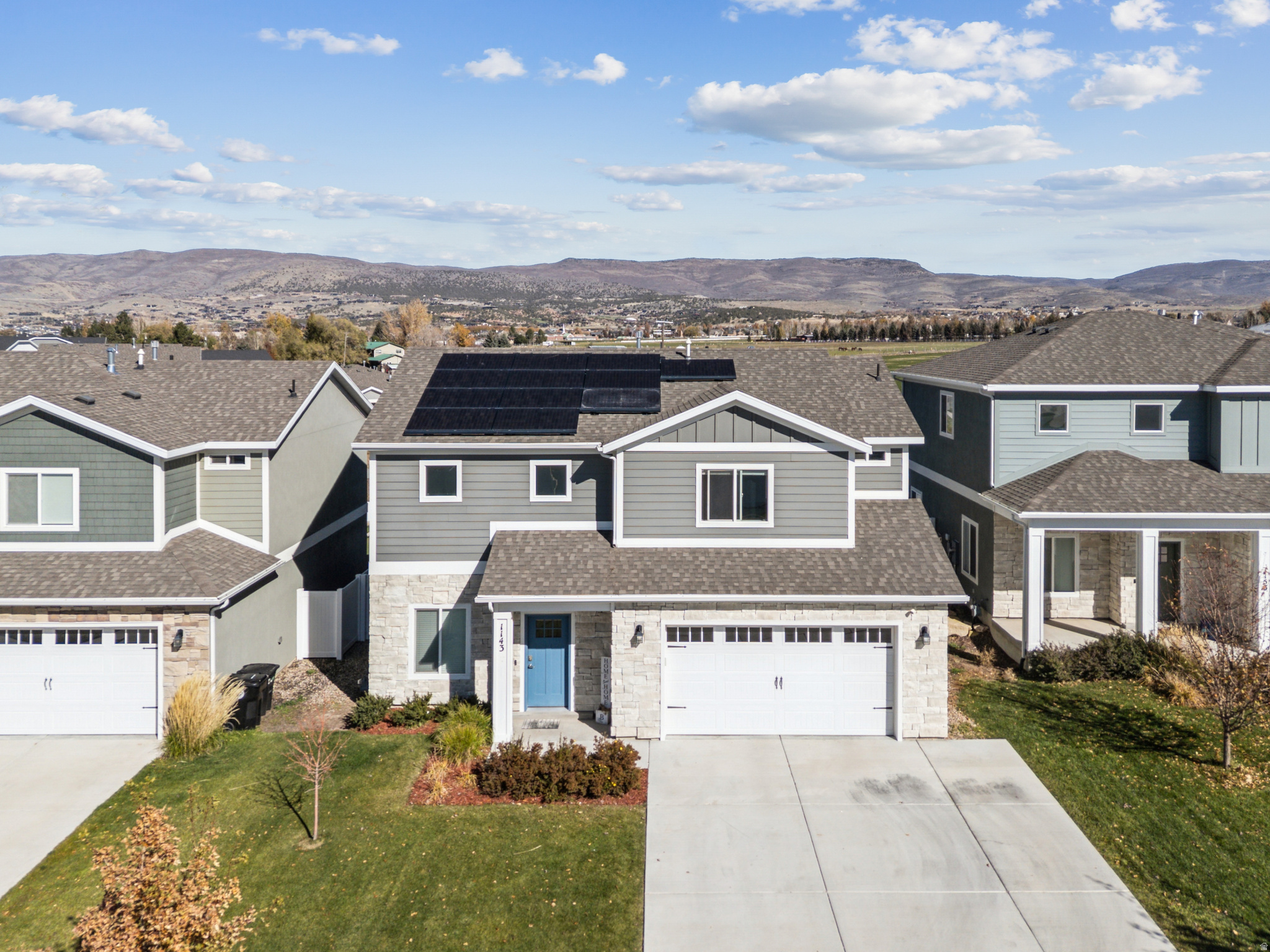 Priced to sell!! Enjoy the comfort and convenience of Heber Valley living in this inviting Brookside Community 2-story home with upgrades throughout! This functional open floor plan offers a modern gourmet kitchen, with double Bosch ovens, that flows seamlessly into the dining and living areas, creating the ideal setting for gatherings and everyday life. Upstairs, you'll find generous bedrooms, including a relaxing primary suite with a private bath and walk-in closet. Enjoy outdoor living at its best with a fully fenced yard- great for pets, kids, and privacy. Unwind and relax in the luxurious jacuzzi on the oversized back patio, the perfect spot to take in the unobstructed mountain views. There's plenty of parking with the 2 car garage and extra wide driveway, along with the opportunity to save on your monthly power bill with the included solar system. This move-in ready home blends style, comfort, and ease in one alluring package. Conveniently located within a few minutes of a variety of outdoor activities and Main Street. 15 minutes to Park City, 45 minutes to SLC Airport, 25 minutes to Orem. Information provided as a courtesy. Buyer to verify.