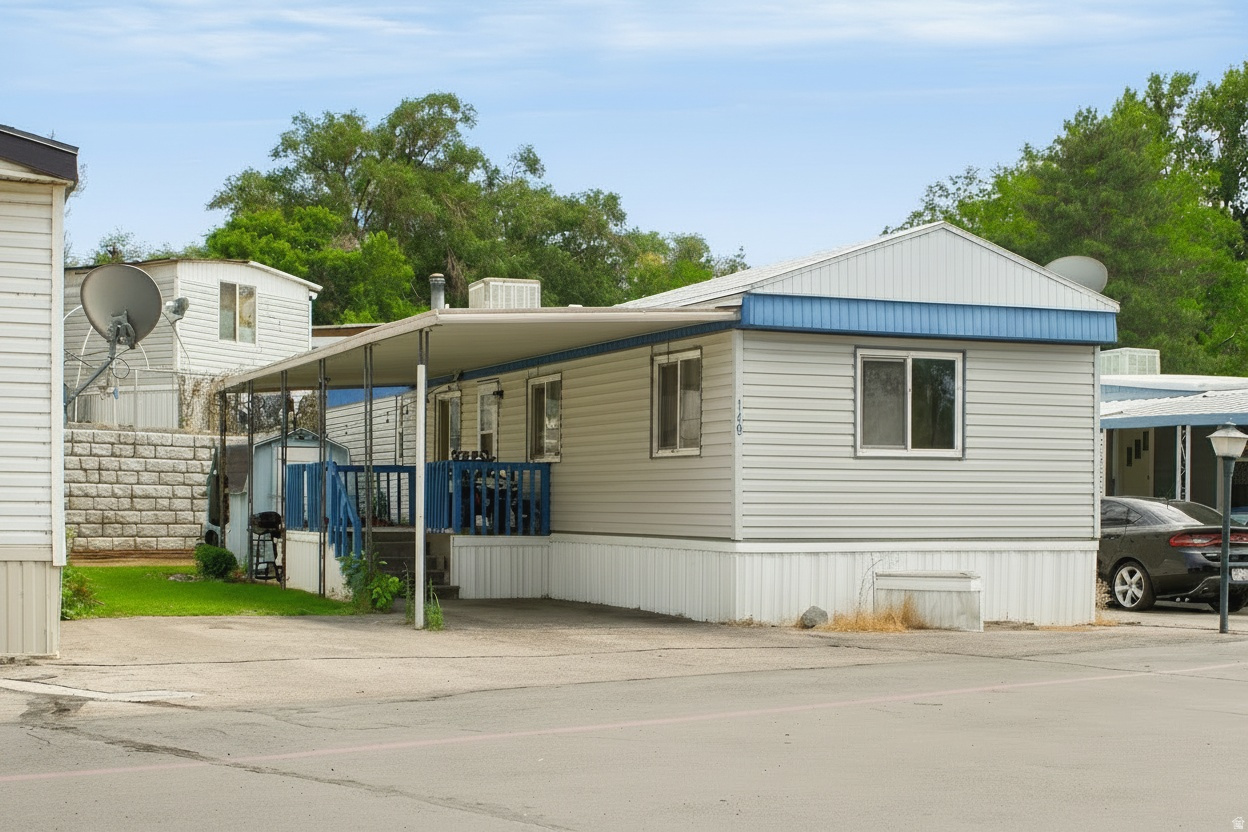 Beautifully updated mobile home in a convenient Orem location, just minutes from UVU, shopping, and freeway access. This home offers a comfortable layout with good natural light and functional living space, making it a great option for affordable living or an investment opportunity.
