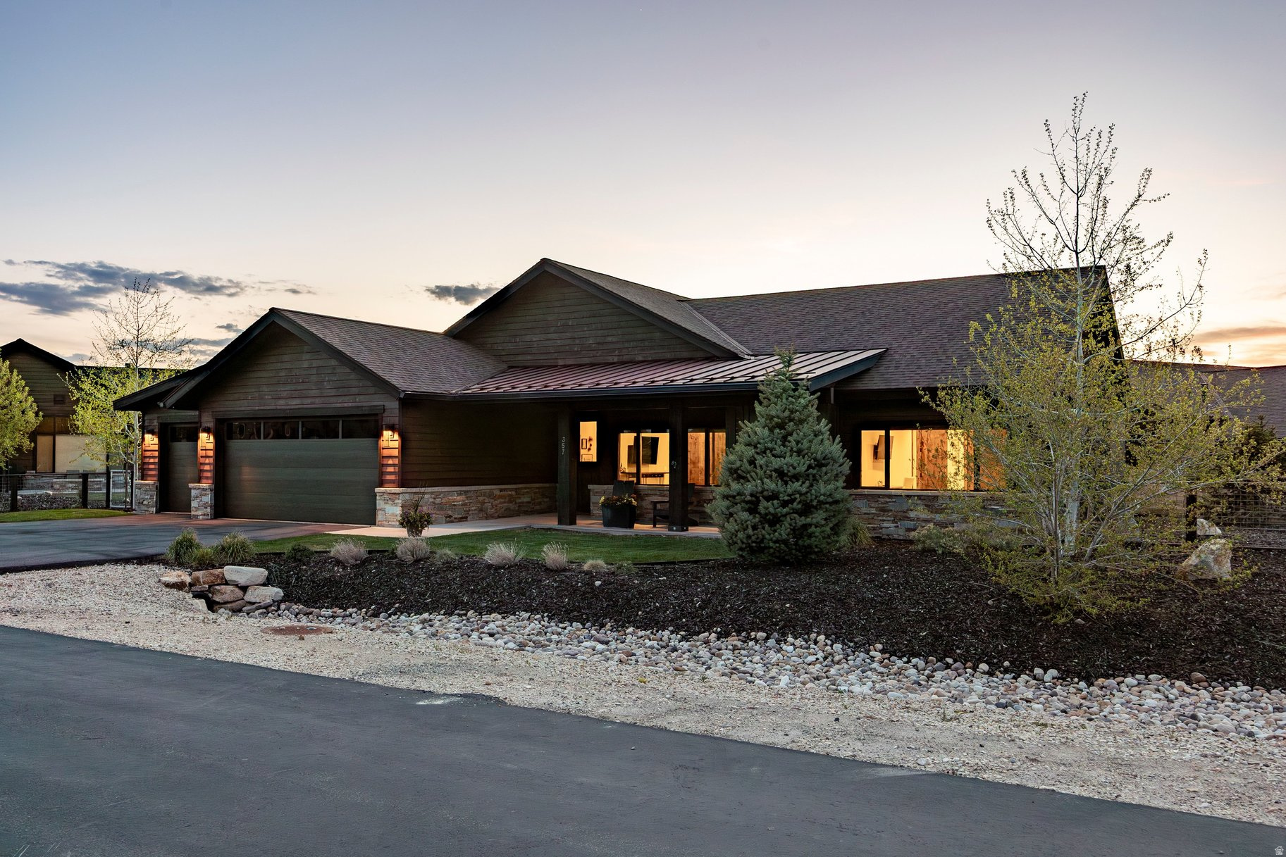 For the buyer that needs a little more space, but appreciates the functionality of single-level living, the Summit model is our largest single-level floor plan in Thorn Creek. With four bedrooms, five bathrooms, 14-foot ceilings through the kitchen and living area/great room, the Summit may just be our most popular floor plan. This home features an oversized, three car garage, ample outdoor living with a covered deck which takes in the majestic Wasatch Mountain views out your back door. High Star Ranch offers over 1,200 acres of year-round recreation with direct access to the Uinta National Forest. There are over 30 miles of trails for mountain biking, hiking and equestrian use, over 16 miles dedicated exclusively to mountain biking, community pool and clubhouse with pickle ball courts. High Star Ranch is only 20 minutes from world-class skiing/snowboarding and entertainment in Park City, Utah and 10 minutes form Deer Valley East Village and 45 minutes from Salt Lake City International Airport.