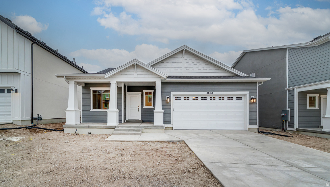 GRAND OPENING SPECIAL!! First 2 spec sales get 10k off of the purchase price. This discount is already reflected in the listed purchase price. Receive up to $6,000 toward closing costs when using DHI Mortgage*** Welcome to the Kimball floor plan in the new Nibley Coach community! This thoughtfully designed single-level home features an open-concept kitchen, dining, and great room perfect for everyday living and entertaining. The spacious primary suite includes a private bathroom and walk-in closet, with two additional bedrooms and a full bath on the main floor. Enjoy the convenience of a 2-car garage and a full unfinished basement with room to grow. Photos may or may not be of actual home. Buyers to verify colors, materials, and options. Square footage figures are provided as a courtesy estimate only and were obtained from building plans. ***Sales Center Hours: Open Tuesday, Thursday, Friday, and Saturday from 11:00 a.m. - 6:00 p.m. Wednesday from 1:00 p.m. - 6:00 p.m. Closed Sundays and Mondays. Call for an appointment!