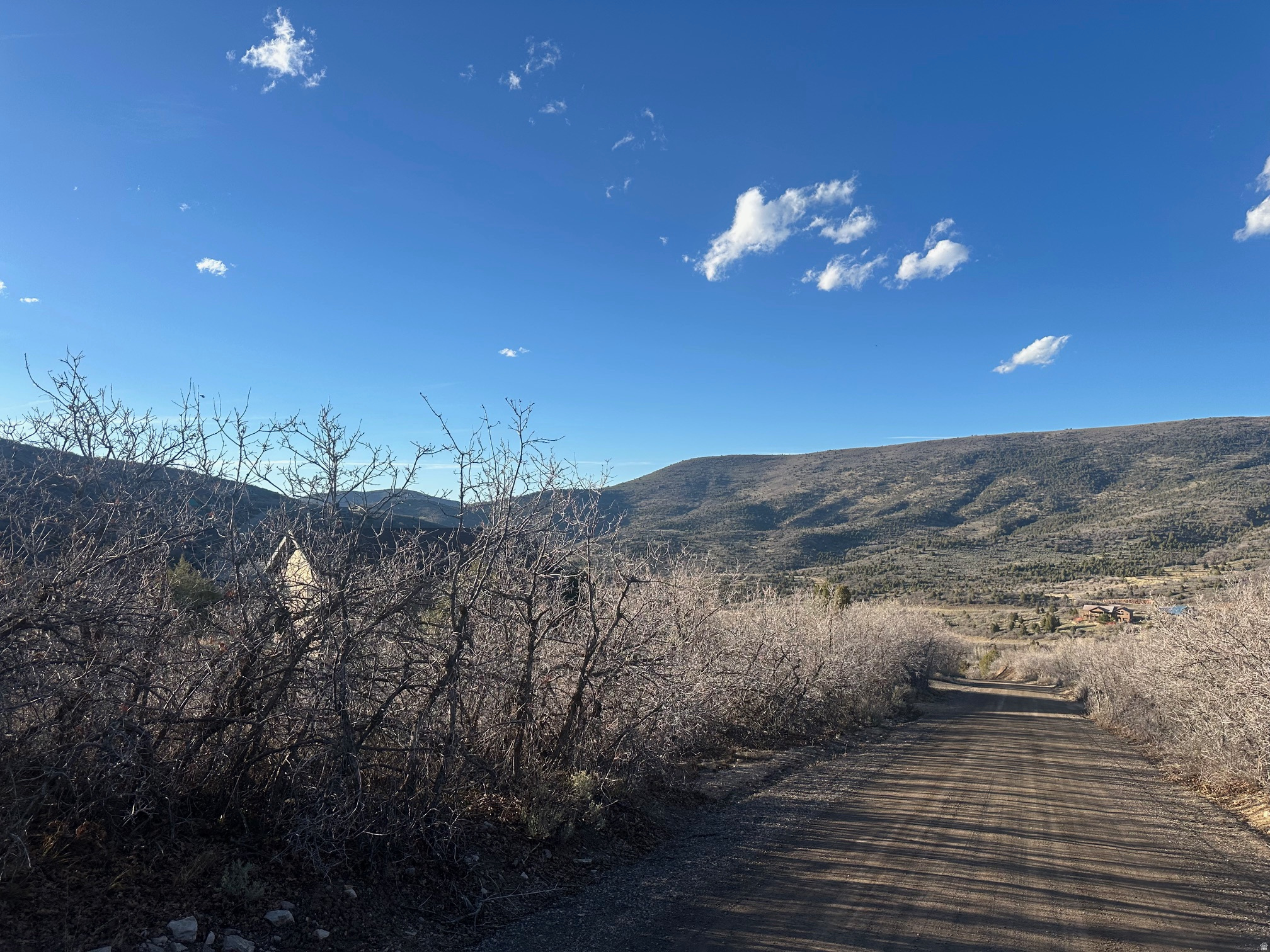 Close to great snowmobiling, UTV riding. The lot is on a dead end road. There is a hiking trail at the of the road. Power and water in the Road. Tall oak brush covers the lot. This is a gated community. Very quiet area. About 6 miles from downtown Heber City. Year round access.
