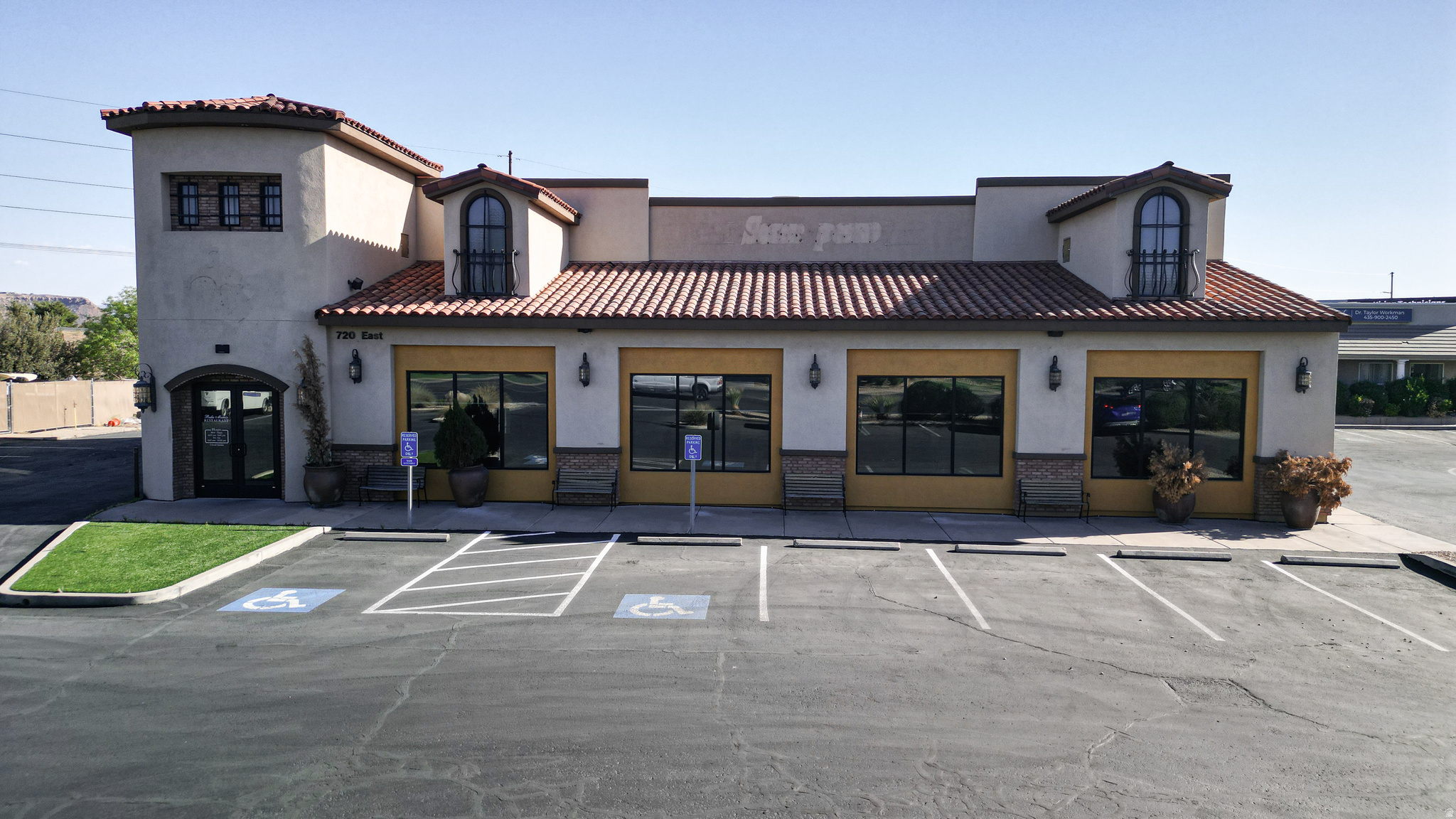 This well-positioned restaurant space for lease offers approximately 4,660 square feet of functional, versatile space well-suited for a full-service restaurant, fast-casual concept, or specialty food operator. The building's size and efficient layout provide excellent opportunities for food and beverage users seeking strong visibility, accessibility, and long-term growth in Southern Utah's expanding market. Located along 700 South, one of St. George's primary east-west thoroughfares, the property benefits from consistent vehicle traffic and convenient access to I-15, nearby retail centers, and surrounding commercial districts. The site offers excellent exposure to daily commuters, local residents, and regional visitors. Restaurant Property Highlights Approximately 4,660 SF suitable for restaurant or food-service use Single-story, ADA-accessible layout for easy guest flow and operations High-visibility frontage along a heavily traveled corridor Strong surrounding demographics with continued population and business growth Strategic location among retail, service, and office users that drive consistent daytime and evening traffic Buyer to verify