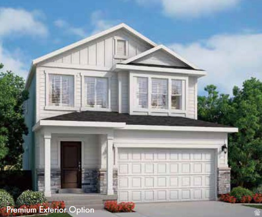 Welcome to this beautifully designed Carson home featuring a premium interior package with modern finishes throughout. The kitchen is a standout with stylish gray laminate cabinetry, sleek quartz countertops, and a full suite of stainless steel gas appliances-perfect for both everyday cooking and entertaining. Enjoy a combination of laminate hardwood, vinyl tile, and carpet flooring that offers both durability and comfort in all the right spaces. Thoughtful touches like can lighting and Craftsman-style baseboards and casing, elevate the home's overall aesthetic. The owner's bathroom provides a relaxing retreat with cultured marble shower surrounds and satin and brushed nickel hardware, while energy-efficient features and a tankless water heater ensure comfort, convenience, and long-term savings. Comes fully landscaped for an easy move in experience. This home blends functionality and style in every detail!