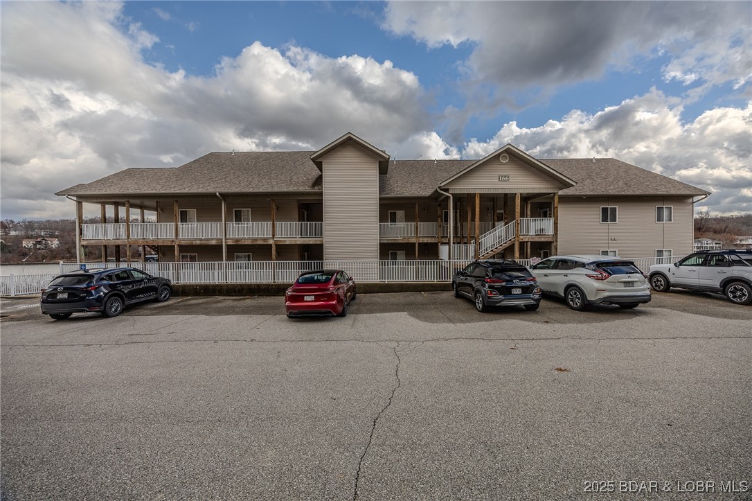 Spiffed up and ready for you!  This 2 bedroom 2 bath walk-in unit has been recently remodeled with newer flooring, appliances, cabinets, and countertops.  Mostly furnished, this unit will be a breeze to move into and start your lake life dream. 2 steps to the unit, an easy elevator ride down to the pool and easy no stair access to the dock!  Enjoy the location at the 31 mm in Linn Creek Cove.  Just down from Fish and Company and a few minutes on the boat from The Cave, Larry's on the Lake, and Nauti Fish.  Already have a unit at Loch Haven...Use this as overflow or Cash in on the nightly rental possibilities and enjoy all The Lake of the Ozarks has to offer.