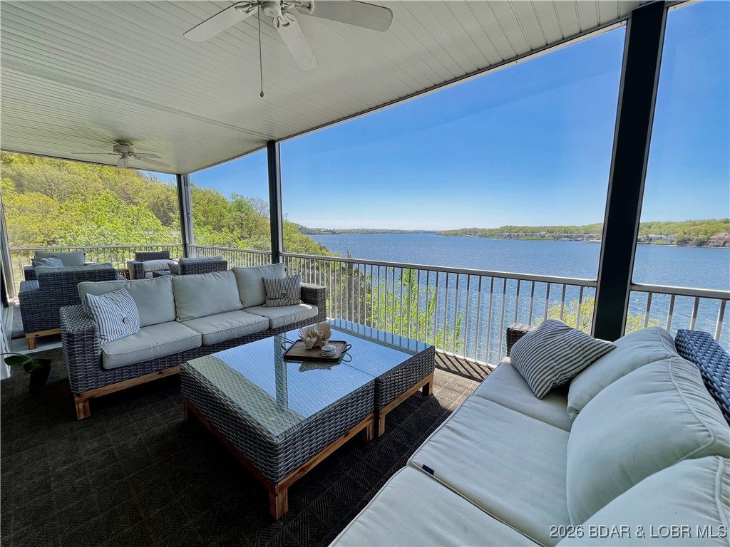 Spectacular views, incredible location, move-in ready, updated, what more could you ask for? When you open the door to this four-bedroom, 3-bathroom unit, the expansive views of the Lake of the Ozarks take your breath away. Relax on one of your screened-in decks, enjoy a quiet morning coffee, and watch the boats go by. Excellent complex for full-time living or a weekend family getaway. Boat slips of various sizes are available just a few blocks away, including MarineMax with a lift included. Two living areas provide enough room to entertain all your friends and family. The pool is located directly off your lower deck for easy access and a shower room for a quick rinse before you come in for the evening. Location is key, as your new condo is an easy walk to Shawnee Bluff Winery for a glass of wine and cheese, a short drive to JB Hooks, Baxters, or Bentleys for a gourmet meal, or very near the historic "Lake Ozark Strip" loaded with tons of entertaining venues for all ages. Completely furnished with quality furnishings. The kitchen features all-new appliances. A sip at MarineMax can transfer with the condo, and a 10,000 lb. lift is available for additional dollars. Motivated sellers!