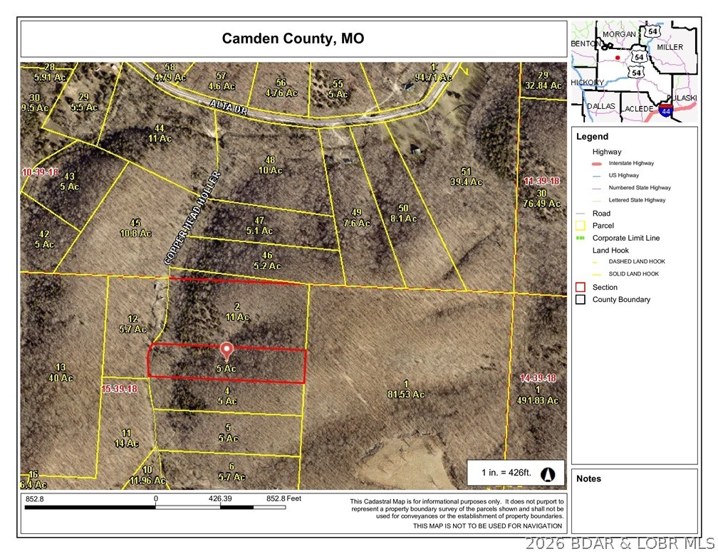 Great building lot near Lake of the Ozarks.