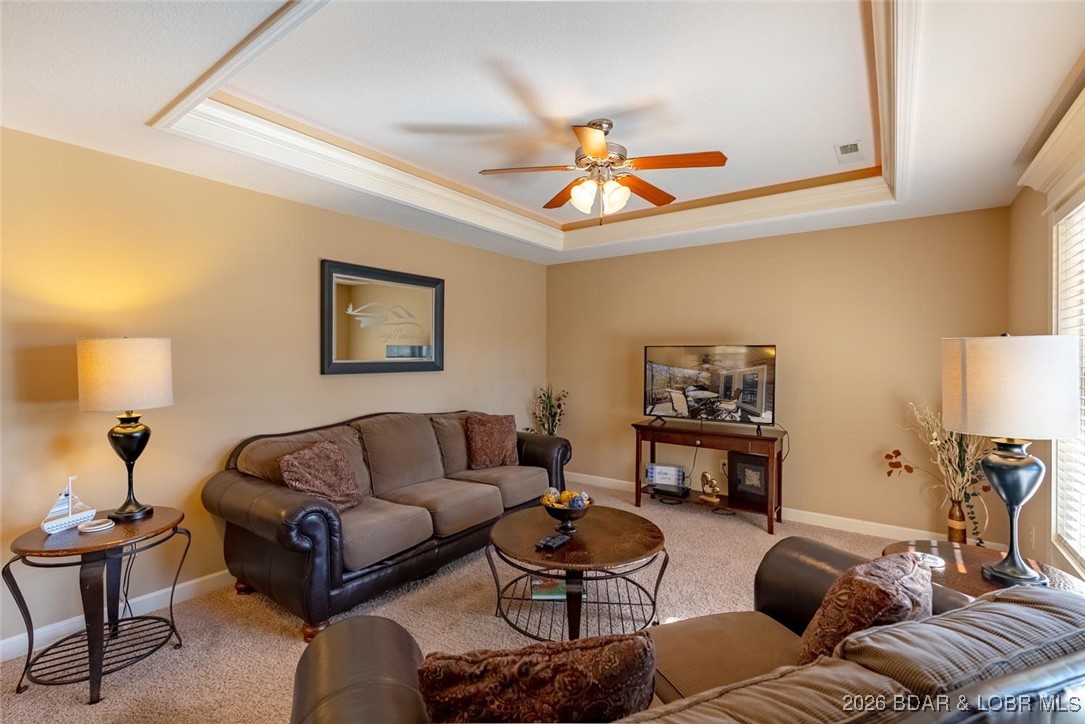 Welcome to the best location at Osage National Copper Falls! This 2 bed 2 bath top-floor end unit is tucked away on a quiet cul-de-sac and nestled among the trees for exceptional privacy.  Enjoy a lifestyle that feels like a vacation every day with premier on-site amenities including a zero-entry swimming pool, fitness center, driving range, chipping and putting greens, clubhouse and Eagle View Bar & Grille just steps away. Even better, while Osage National Golf memberships are currently full to the public, purchasing this condo allows you the opportunity to join this sought after 27 Hole Arnold Palmer designed course—a rare and valuable perk.
Whether you’re looking for a private getaway, full-time residence, or an income-producing rental, this fully furnished condo checks all the boxes. Located just minutes from shopping, dining, marinas, the Bagnell Dam Strip, and all the best of The Lake, convenience meets comfort in one exceptional package.  Copper Falls condos rarely come on the market—especially in a location like this. Schedule your showing today!