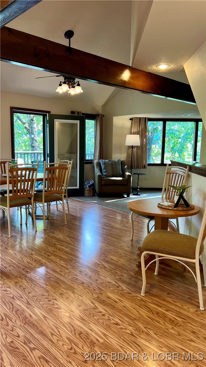 Nestled in the Woods at the Lake of the Ozarks!
This 3-bedroom, 2.5-bath Villa offers 1,524 sq ft of finished living space, tucked away in a peaceful wooded setting at Holiday Shores in the heart of Osage Beach. The open floor plan features vaulted ceilings, a cozy fireplace, and large windows that fill the home with natural light.
The main level includes a spacious kitchen with a new refrigerator, a master suite with full bath, and an airy living/dining area. Upstairs you’ll find a full bedroom loft with vaulted ceilings, ½ bath, and storage. The lower level offers a third bedroom, full bath, and walk-out to a private deck.
Holiday Shores is a beautiful, development offering resort-style amenities including a pool, splash zone, picnic area, fire pit, and lakeside swim dock. A boat slip is available for purchase, and rentals are allowed, making this Villa an excellent option for personal use or investment.
Turnkey-ready with furniture – schedule your showing today!