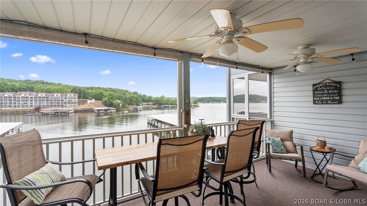 The 5MM of the Big Niangua is where everyone wants to be—and this lakefront condo at Vision Condominiums puts you right in the heart of it! This 2 bedroom, 2 bath unit includes a large 12x30 boat slip in deep water in a no wake cove, ideal for boating all season long complimented with your own dock locker. Enjoy the convenience of only one flight of stairs from parking and the peaceful atmosphere of this smaller complex with no nightly rentals. This condo has had a new HVAC system installed in May, and the complex has also recently been upgraded with a new septic system and major updates to the community pool. Cruise on over by boat to The Cave or Nauti Fish lake bars. Relax by the lakeside pool, soak in the views, and enjoy everything Lake of the Ozarks living has to offer. Call us for a private showing today!