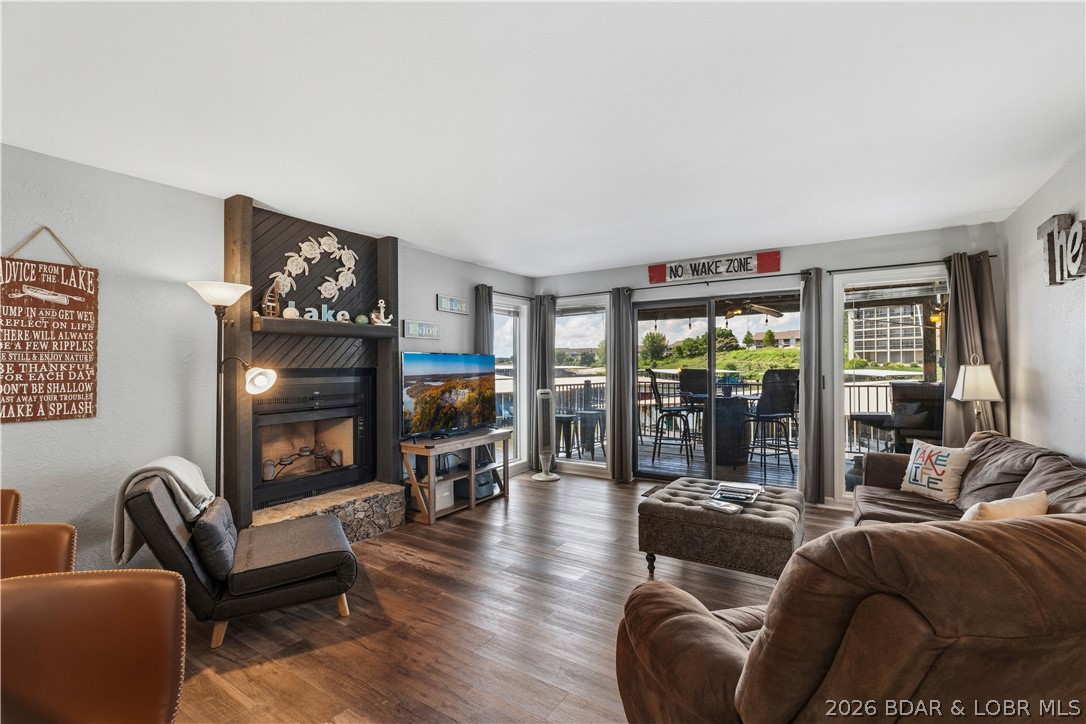Lake life is easy at Southwood Shores! This 2 bedroom, 2 bathroom condo offers a comfortable layout, beautiful lake views, and the convenience of an included approximate 12x32 boat slip. Whether you are looking for a full-time lake retreat, weekend getaway, or investment opportunity, this turn-key unit is ready for you to enjoy. Southwood Shores offers sought-after amenities including indoor and outdoor pools, hot tub, clubhouse, tennis courts, playground, boat trailer parking, and a convenient location by land and water. Relax on the deck, head down to the dock, or enjoy everything Lake of the Ozarks has to offer. Buyer and buyer’s agent to verify all condo, boat slip, dock, HOA, rental, and measurement information.