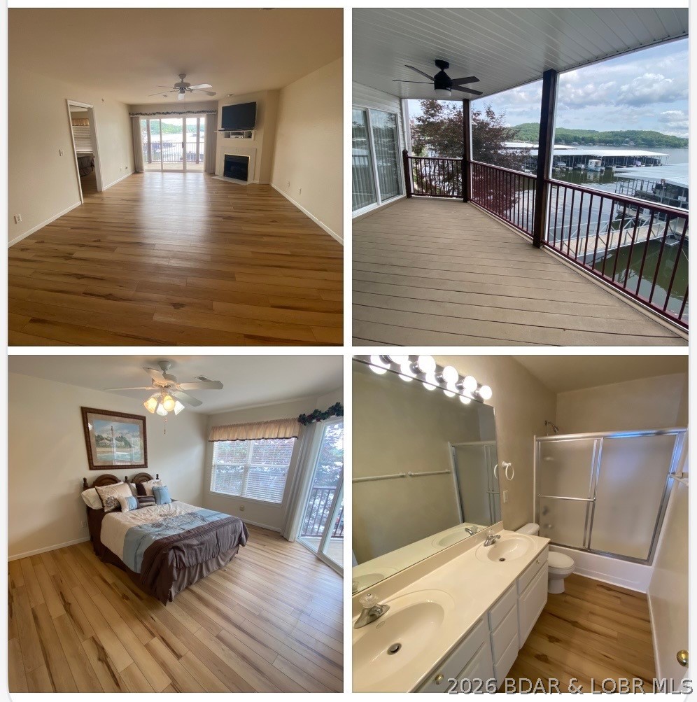 ***Garage Available*** Start your lake adventures in this 2-bedroom, 2-bath waterfront condo that offers lake views & the perfect blend of comfort, convenience, and lake lifestyle living. Featuring an open-concept floor plan, this inviting condo is ideal for relaxing weekends, full-time living, or a vacation retreat or nightly rentals. 

MORE PHOTOS TO COME - For video and more photos of complex, go to: Clearwater Condominiums at Lake of the Ozarks _ COA in Camdenton, MO  or  https://www.youtube.com/watch?v=ARrOifkM4T0&t=99s
The master bedroom offers lake views, access to the deck, ample closet space, and a private bath with dual sinks, while the second bedroom and full guest bath provide plenty of room for guests. Included with the property is a boat slip so you can spend your days enjoying everything lake life has to offer.

Located in a desirable waterfront community, this condo is truly move-in ready and designed for effortless lake living for a weekend retreat, investment opportunity, or your own slice of paradise on the water, and checks a lot boxes.