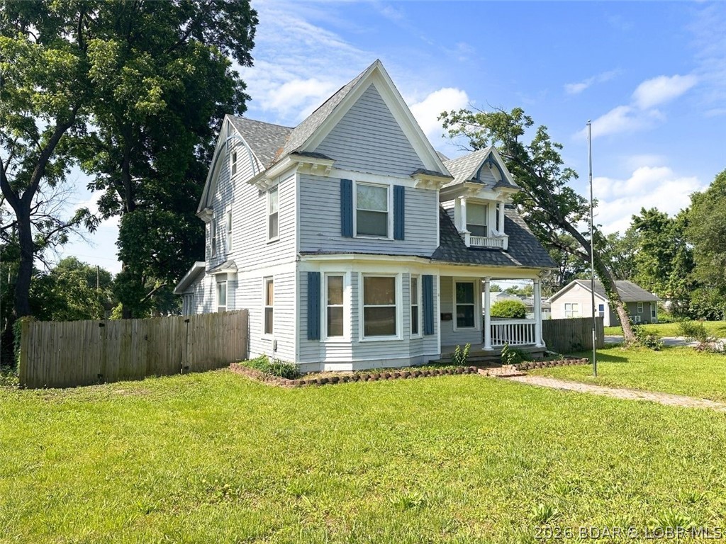Built in 1900 and thoughtfully updated for modern living, this spacious 4-bedroom, 2.5-bath home offers just over 2,600 square feet on a large corner lot in Johnson County. Blending classic character with updated features, this home offers generous living areas, spacious bedrooms, and a functional layout with room to spread out. The oversized carport adds convenient covered parking, while the large partially fenced backyard provides plenty of outdoor space for entertaining, gardening, or everyday enjoyment. Conveniently located close to Knob Noster schools, this property is just minutes from Whiteman Air Force Base and a short drive to UCM in Warrensburg, offering easy access to nearby amenities. If you’ve been searching for a move-in ready home with historic charm, modern updates, and a convenient location, this Knob Noster property is one to see.