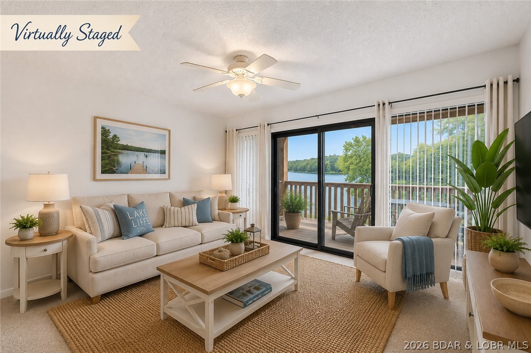 AFFORDABLE LAKEFRONT, Low HOA fees, 1 bedroom, 1 bath end-unit condo offers one of the most convenient locations in the complex, just 4 steps from the parking lot and located on the 2nd floor of a 4 story building. Enjoy a cove-protected waterfront setting with easy access to the nearby boat ramp, making it ideal for boating, entertaining, and enjoying the Lake lifestyle. Freshly painted with a new sliding glass door, this condo is a blank canvas ready for your personal touches and updates. Heron Bay offers an impressive list of amenities including a lakeside swimming pool, tennis courts, boat trailer parking, overflow parking, on-site management, and laundry facilities. Excellent location by both land and water, with dock slips and PWC slips available for rent. Whether you're looking for a weekend getaway, investment opportunity, or affordable lakefront retreat, this condo offers endless potential in a highly desirable community.