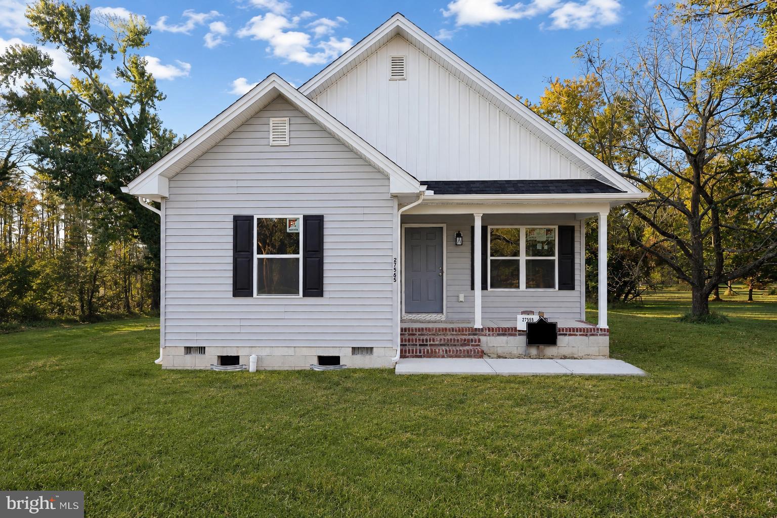 Under Construction - Quick Delivery - August 2026! * * * Location Qualifies for 100% Financing! * * * Contemporary rancher built by local builders - Shore Home Construction. 3BR/2BA, 1300sf, one-story home on a corner lot in Saint Stephen's Corner, minutes to Rt 13, half mile to Historic Downtown Princess Anne, but on a residential side street off Deal Island Road. Open floorplan includes plenty of upgrades in the listing price - LVP flooring through living, dining, kitchen, and baths; stainless steel appliance package - built-in microwave, electric stove/range, dishwasher, fridge; ceiling fans in living room and all 3 bedrooms. Welcoming front porch leads into the nice-sized living / great room. Bright + cheery kitchen with breakfast bar, and dining room. Primary bedroom with walk-in closet, full, en-suite bathroom. 2 additional bedrooms and a 2nd full bath w/tub/shower combo. Laundry closet w/hook-ups. Roomy yard & the conveniences of city services! Minutes to the best that Somerset County has to offer - sandy beaches, boating and public boat ramps, world-class fishing, crabbing, hunting, dining, arts, shopping, golfing,wildlife estuaries, incredible state parks - a true paradise for nature lovers, photographers, boaters, fishermen and anyone who wants to enjoy the relaxed pace on the Eastern Shore - from the beaches to the bays and beyond! Enjoy an afternoon in Downtown Princess Anne - with many shops, cafes, and gorgeous historic buildings and homes to admire. 2mi to University of Maryland Eastern Shore Campus, 12mi to Salisbury University. 15mi to Deal Island or Pocomoke's shopping hub, 18mi to Crisfield, . About 30mi to NASA / Wallops Island, 35mi to the beloved Chincoteague Island, and the incredible wild horses and sandy beaches of Assateague Island. Just 2-3 hours to major metro areas - Virginia Beach/Norfolk, Washington DC, Baltimore, Philadelphia, NYC.  Photos are of a SIMILAR home, not of this home specifically. Photos, plans, listings, renderings, aerials, sizes, acreages are all for REFERENCE only, and may show upgrades & options not included in list price; subject to changes in the field. Owner is a licensed realtor; agent has financial interest. Sizes, taxes, distances are approximate, and for reference only.