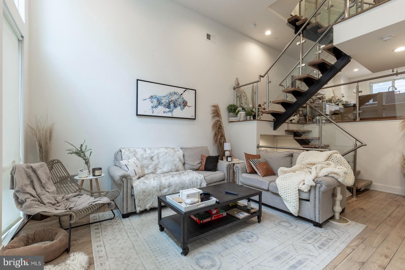 Available Early August:

Welcome to 1505 N Palethorp St, a luxurious 3-bedroom, 3.2-bathroom townhome filled with modern details, plus a private patio and roof deck! This home offers 1-car private garage parking, an in-unit washer and dryer, security cameras, a finished basement, and 2-zone cooling/heating for year-round comfort. The main level features a dramatic double-height ceiling that opens to the kitchen and creates a spacious atmosphere perfect for entertaining. A modern glass staircase is the centerpiece of the home and adds a sleek contemporary style throughout. The chef’s kitchen is equipped with an oversized island, quartz countertops, and high-end KitchenAid stainless steel appliances. Sliding glass doors lead to your 15’x10’ patio, ideal for the warmer months. Each large bedroom offers great closet space, abundant natural light, and its own full bathroom. The full-floor primary suite is a sun-drenched retreat with a massive walk-in closet and spa-like bathroom featuring a freestanding soaking tub, oversized stall shower, dual vanity, and private toilet area. Finish your tour on the private roof deck with stunning skyline views and plenty of space to entertain. Call today to claim this gem as your own!

Lease Terms:

Generally, 1st month, 12th month, and 1 month security deposit due at, or prior to, lease signing. Other terms may be required by Landlord. $55 application fee per applicant. 1 dog under 40lbs is conditional on owner's approval and may require an additional fee, if accepted. (Generally, $500/dog). Strictly no cats and a maximum allowance of 1 small dog under 40lbs. Tenants responsible for: electricity, gas, cable/internet, and water. Landlord Requirements: Applicants to make 3x the monthly rent in verifiable net income, credit history to be considered (i.e. no active collections), no evictions within the past 4 years, and must have a verifiable rental history with on-time rental payments. Exceptions to this criteria may exist under the law and will be considered.