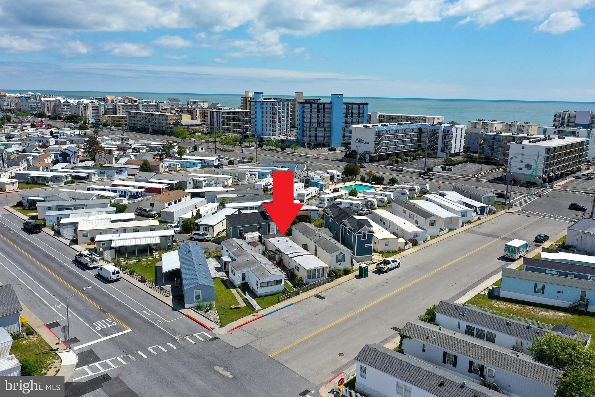 Affordable beach getaway opportunity in Sundowner Park! This 3BR/1BA home is ideally located close to popular uptown restaurants, shopping, attractions, and the beach. Enjoy the spacious deck area perfect for relaxing or entertaining, plus an outdoor shed for all your extra beach storage needs. A great chance to own your own place at the beach with potential to make it your own. Sundowner Park is a cooperative community featuring a pool, and the co-op fees conveniently cover taxes, lawn care, water, and sewer. Property needs some TLC but offers great value and possibilities!