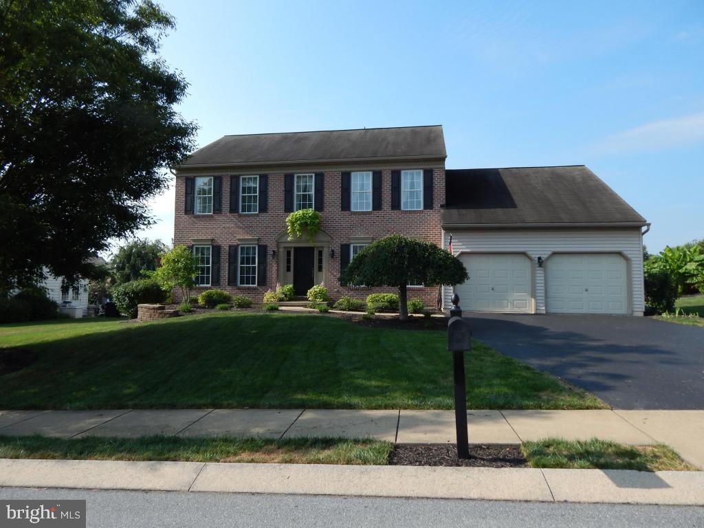 Immaculately maintained and beautifully updated 4 BR, 2 1/2 bath home.  Kitchen boasting quartz counters, oversized island, custom cabinetry and gleaming hardwood floors.  Huge walk in pantry and remodeled first floor laundry room.  Open floor plan and family room with gas fireplace. First floor office.  Formal living and dining rooms.  Master suite with large walk-in closet and double-bowl vanity in Master Bath.