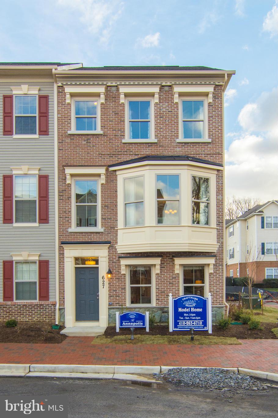 MODEL HOME AT BEST-SELLING VILLAGE GREENS OF ANNAPOLIS. Built by award-winning Craftmark Homes, this stunning model home has inspired 50 sales since grand opening in 2015. Now this end unit home featuring finished loft suite is available to purchase. Excellent investment opportunity in flagship community 5 minutes to everything. Leaseback to builder required, see onsite sales manager for details.