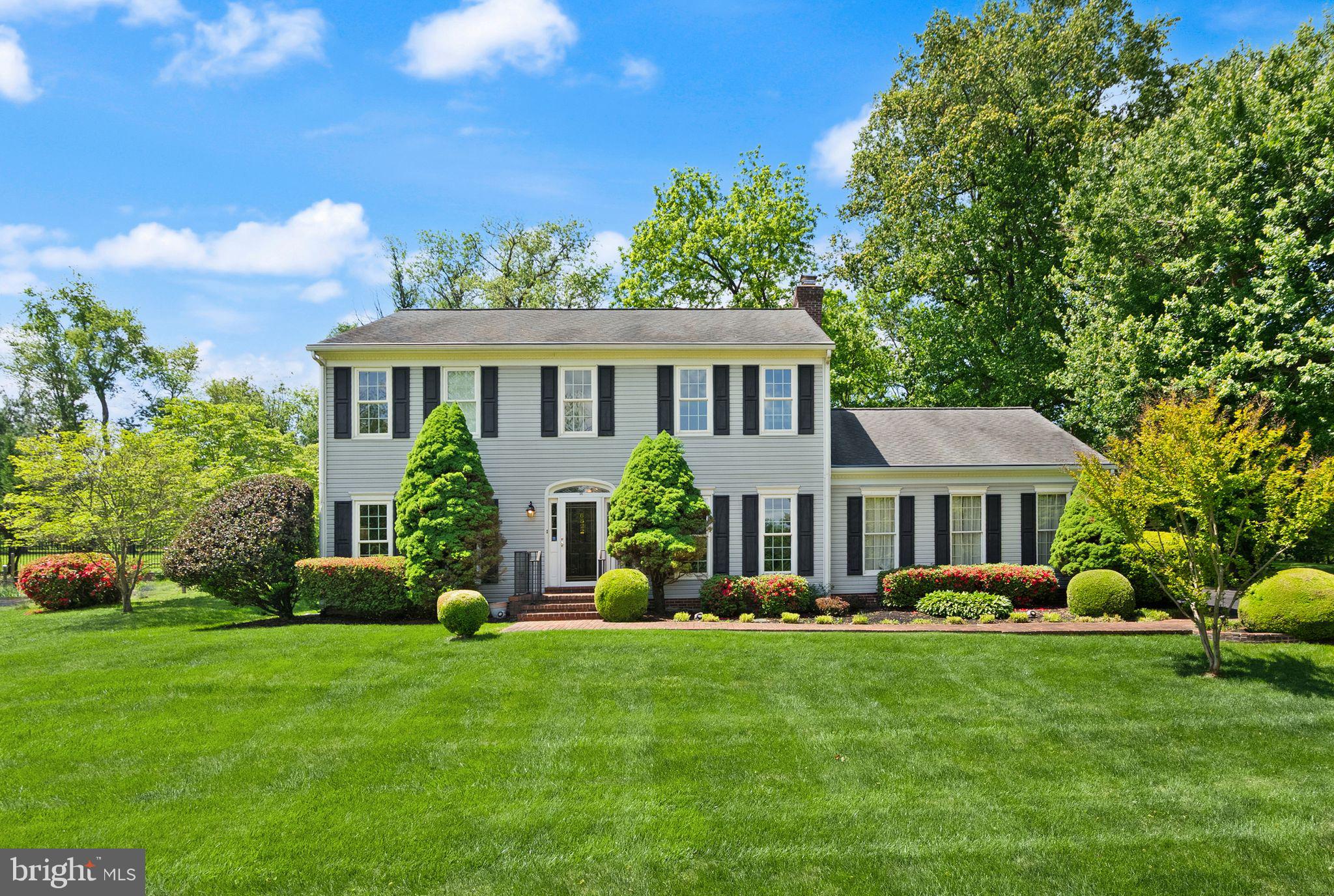 Do not miss this incredible opportunity in the highly desirable Fairfax Station area. Nestled on a beautifully landscaped .57-acre lot, this charming Colonial offers timeless curb appeal, mature trees, and a peaceful setting that feels like a retreat while still being close to everything.

A welcoming brick walkway leads to the front entry, where you’re greeted by refinished hardwood floors, elegant crown molding, and fresh designer updates throughout. The main level features a private office, formal living and dining rooms perfect for entertaining, and a cozy family room with fireplace just off the kitchen.

The kitchen is beautifully updated with stainless steel appliances, newer granite countertops, and a bright breakfast nook overlooking the backyard. Step outside to the paver patio - ideal for outdoor dining, relaxing, or hosting gatherings surrounded by nature.

Upstairs, the spacious primary suite offers abundant natural light, a walk-in closet, and an updated bath with dual vanity and granite finishes. Three additional generously sized bedrooms complete the upper level.

The finished lower level is designed for entertaining, offering a generous rec space ideal for hosting, relaxing, or movie nights. A separate bonus room provides the perfect opportunity for a private fitness studio, home gym, or flexible use space. You will also find ample storage throughout.

Located in the quiet Donovans Nine community - just moments from Burke Lake Park, trails, golf, and outdoor recreation. Enjoy easy access to Route 123, Fairfax County Parkway, Burke VRE, shopping, dining, and top-rated schools. Plus, enjoy a nearby walkable lake — a perfect spot for fishing, kayaking, and enjoying the outdoors! HVAC 2020, 2 Septic distribution boxes installed in 2021. 

 Privacy, charm, and location—this Fairfax Station gem truly has it all.