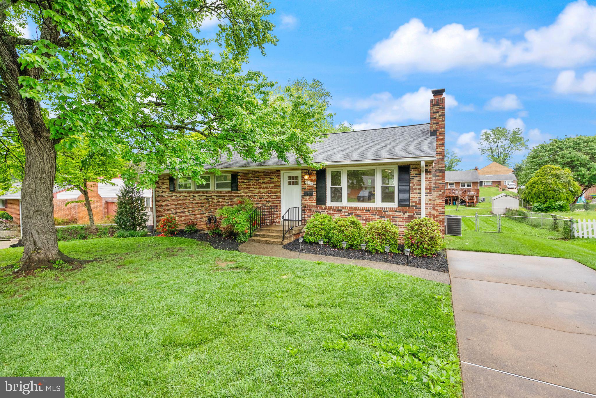 Welcome to this beautiful turn-key home in Springfield!  From a long list of structural upgrades, to fresh renovations, to a neighborhood that feeds into the Lake Braddock HS pyramid, this one has so much to offer.  As soon as you pull up you'll notice the lovely curb appeal of a crisp exterior that welcomes you in. Upon entering, you'll step into a beautifully lit main level that boasts a spacious living area with a stunning white brick fireplace, quaint dining area, and fantastic kitchen with stainless steel appliances and stone countertops!  You'll be captivated by the freshly refinished oak floors and fresh paint that pair so well with the home's crown moulding and chair rail.  This level is home to 3 bedrooms and 2 updated full bathrooms, including a primary bedroom with its own ensuite bathroom, so you'll have plenty of space for everyone!  Downstairs you'll find an expansive basement - enjoy a large recreation space, 4th bedroom (NTC), 3rd full bathroom, additional bonus room, and an unfinished space with so much storage!  Outside you'll find a spacious deck that has just been freshly stained, and it overlooks a stunning backyard too!  The upgrades list on this home includes brand new paint throughout (2025), refinished hardwood floors (2025), new kitchen floor tile (2025), freshly stained deck (2025), fresh mulch and landscaping (2025), new toilet in upstairs hall bath (2025), new kitchen faucet (2025), new GE gas range (2025), primary bathroom toilet (2024), full HVAC replacement (2023), basement floor LVP (2021), water heater replacement (2019), and roof replacement (2015).  With this list of upgrades, you can move in worry-free!  The icing on the cake is the location - located in the heart of Springfield and Fairfax County, you'll have easy access to all major highways, commuter routes and commuter lots, and just a short drive to metro stops!  You've even got the option to join the Ravensworth Farm Community Pool too!  This home truly is a home run so be sure to come see it for yourself!