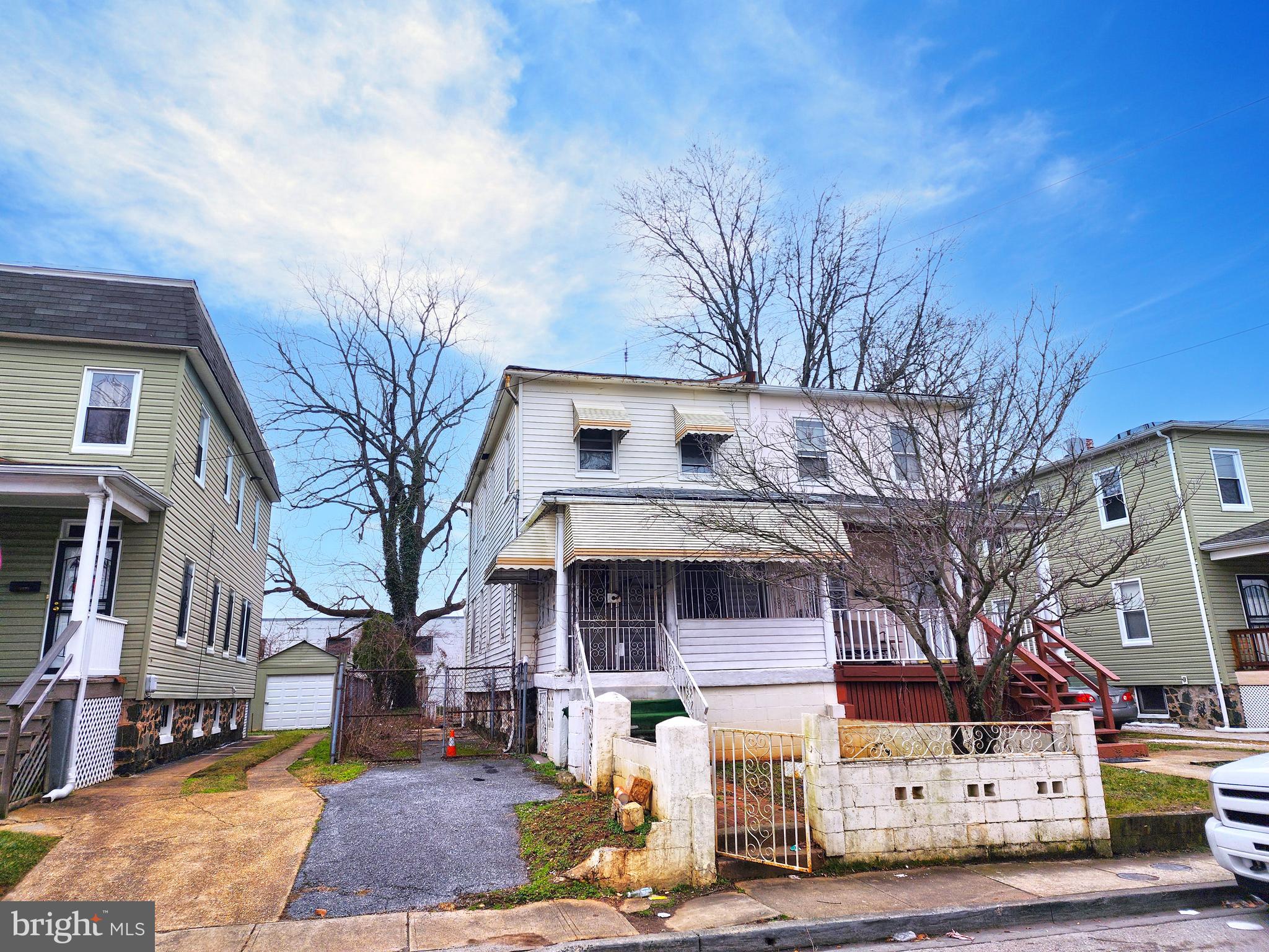 ONLINE AUCTION: Bidding begins 2/12/2024 @ 10:00 AM. Bidding ends 2/14/2024 @ 7:00 PM. List Price is Suggested Opening Bid. Deposit: $7,500.

This 2-story semi-detached home is located in the Woodmere neighborhood of Baltimore, Maryland. Residents can enjoy the nearby Cylburn Arboretum, which features gardens and walking trails. Just a short drive away, the Pimlico Race Course offers horse racing and entertainment. For shopping and dining options, the nearby Reisterstown Road Plaza offers a variety of retail stores and restaurants. With easy access to the major traffic artery of Park Heights Avenue, commuting and exploring the surrounding areas is a breeze.