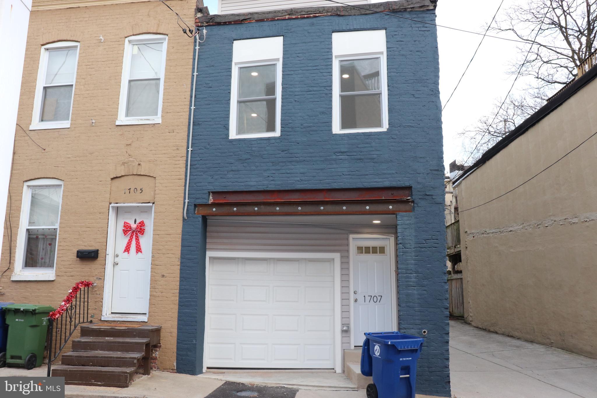 Welcome to 1707 Marshall Street, a beautifully renovated three-level townhome in the heart of Federal Hill, one of Baltimore’s most historic and vibrant neighborhoods. Originally built in 1900 and completely renovated from top to bottom, this home offers modern luxury while preserving the character and energy that define the area.

The home features 4 bedrooms and 4 full bathrooms, providing exceptional flexibility for today’s lifestyle. The open-concept living space is thoughtfully located on the second level, creating an elevated and light-filled area ideal for entertaining. At the center is a beautiful, well-appointed, chef’s kitchen with a large island, perfectly suited for hosting, everyday living, and gathering with friends. Sleek and durable LVL plank flooring flows throughout all three levels.

An attached one-car garage offers rare convenience in the city, while the private rooftop deck provides the perfect place to unwind, entertain, or take in neighborhood and skyline views.

Beyond the home, Federal Hill offers an unmatched lifestyle. Enjoy easy access to Federal Hill Park, known for its sweeping views of the downtown skyline and Inner Harbor. Explore the historic Cross Street Market, a neighborhood staple since 1846 featuring vibrant dining and local vendors. Cultural attractions abound nearby, including the American Visionary Art Museum, Baltimore Museum of Industry, and School 33 Art Center, along with unique entertainment at Illusions Bar & Theater. All of this is just moments from the Inner Harbor, stadiums, downtown Baltimore, and major commuter routes.

Offered at $409,000, 1707 Marshall Street presents a rare opportunity to own a fully renovated townhome with garage parking, rooftop outdoor space, and unbeatable walkability in one of Baltimore’s most desirable neighborhoods.