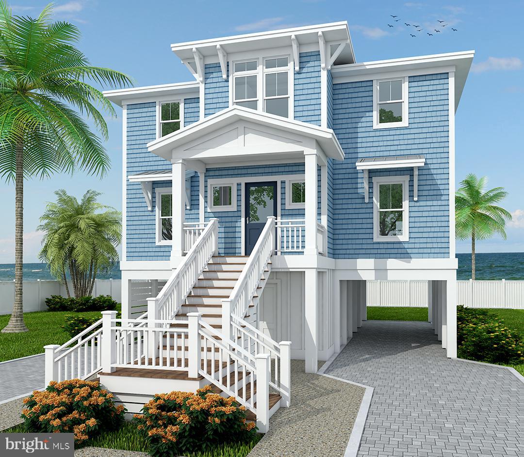 Take a moment to stop and look at the pictures of the Motts Channel 2. Beautiful isn't it? It could be yours. Two perfect levels of living space & a heated mudroom on the ground floor offering over 2,000 sq ft of living space. Make your way up to the first floor and you will be greeted by two nicely sized bedrooms including the primary bedroom with a walk-in closet and en-suite bathroom. The second bedroom also has it's own bathroom. Perfect for guests. Venture up to the second level and you will find a 3rd bedroom with a walk-in closet, a 3rd full bathroom and huge living room that is open to the dining room & kitchen. Perfect for entertaining. The outdoor living spaces include a covered front porch and 2 covered decks. Taxes are based on assessed value of land only.