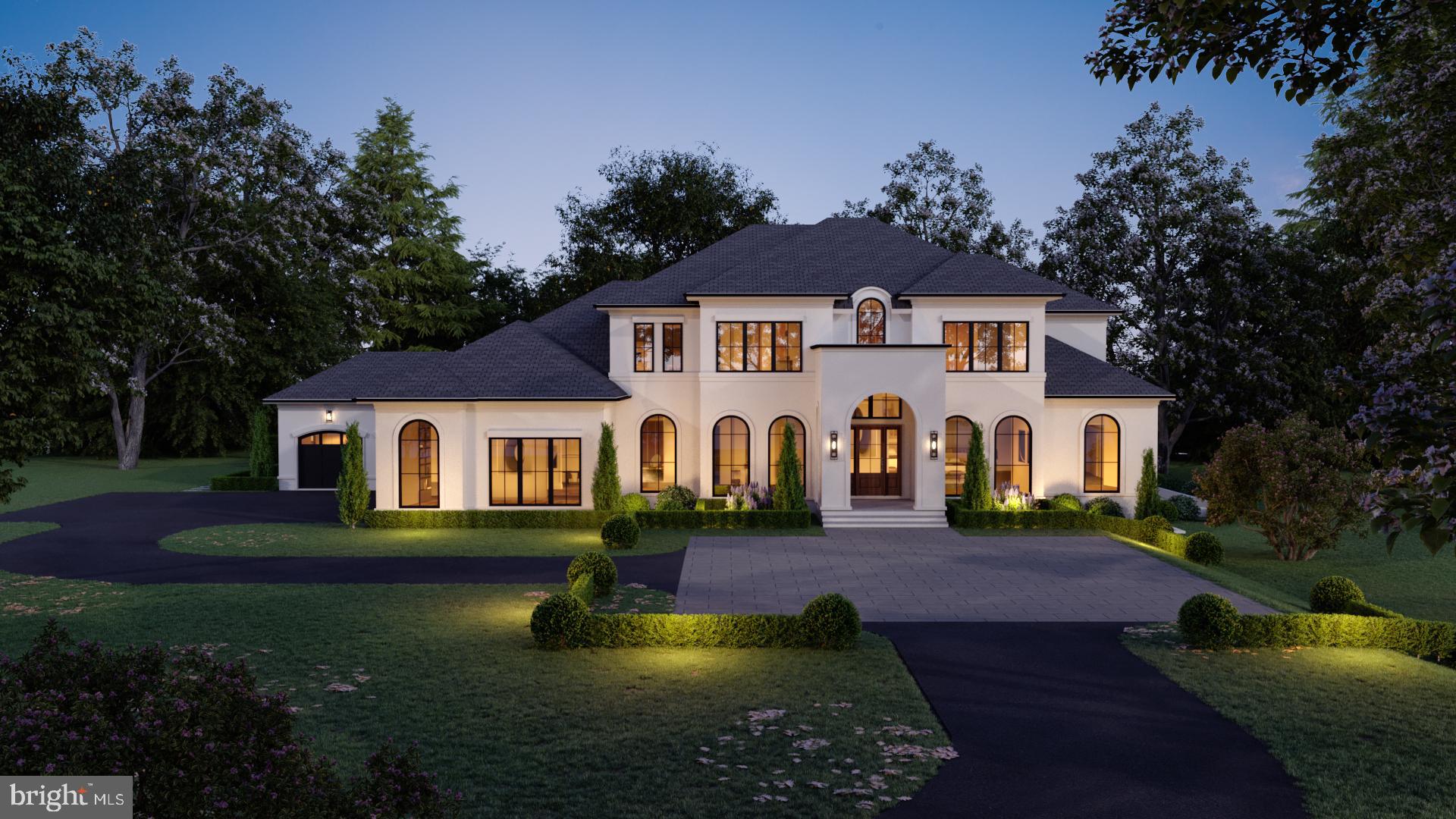 A truly rare offering in the prestigious Falls Farm community, this nearly completed custom estate blends elevated design, modern wellness, and effortless luxury on a private 1.73-acre setting.

Spanning over 11,000 square feet across three thoughtfully curated levels, this 6-bedroom, 6 full and 3 half bath residence is a bespoke masterpiece.

From the moment you enter, a dramatic curved staircase sets the tone, serving as an architectural showpiece designed to anchor a stunning multi-level chandelier. The main level is defined by a seamless open-concept layout, bathed in natural light and designed for both grand entertaining and everyday living. Three fireplaces create warmth and ambiance throughout, while two private main-level offices offer flexibility for work, study, or creative pursuits. A main-level private guest suite, elevator access, and a fully equipped spice kitchen further elevate functionality without compromising style.

Wellness is at the heart of this home’s design. The lower level offers a large gym, a private spa retreat complete with sauna, hot and cold plunge, and massage room, creating a daily escape dedicated to relaxation and rejuvenation. The primary suite continues this experience with heated bathroom floors, a jacuzzi, and a luxurious steam shower.

Indoor-outdoor living is seamlessly integrated, with a screened loggia extending the home’s natural flow and a fully outfitted outdoor kitchen and fire pit providing the perfect setting for intimate evenings or sophisticated gatherings, all surrounded by complete privacy.

Additional features include a 4-car EV charging garage, a whole-house generator, integrated smart home automation, and a comprehensive security system. A timeless stucco exterior, architectural shingle roof, and striking window package complete the home’s refined, modern aesthetic.

Estimated completion is July, with limited time remaining to personalize select finishes. Optional pool and sports court upgrades available.

By appointment only. Do not walk on the property. Active security and surveillance in place.