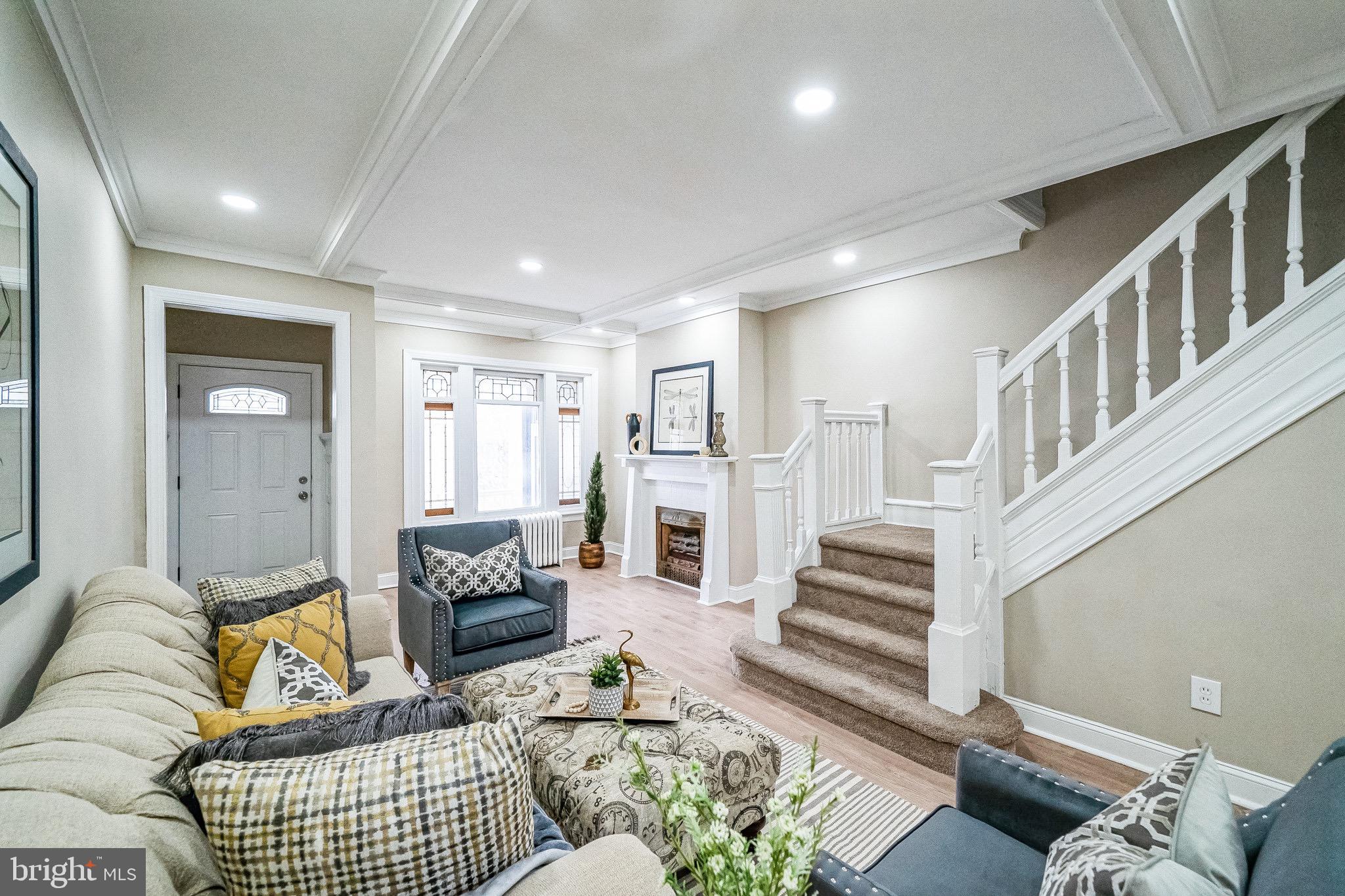 Welcome to your new home in the heart of Philadelphia! This charming residence boasts 1,422 square feet of well-designed living space that seamlessly blends comfort and style.

Step inside, and you'll be greeted by the recently updated main level featuring brand new laminate wood flooring, providing a warm and inviting atmosphere throughout. The kitchen has been thoughtfully renovated with modern touches, showcasing new brown shaker cabinets, sleek stainless steel appliances, elegant granite countertops, and stylish steel accent hardware. This culinary haven is not only aesthetically pleasing but also highly functional, making it a delight for both chefs and entertainers alike.

Venture upstairs to discover the cozy retreat of the bedrooms, each adorned with new wall-to-wall plush carpeting, creating a soft and luxurious ambiance underfoot. The bathroom has undergone a tasteful transformation, featuring a new vanity, ceramic tile shower, and a pristine new toilet, adding a touch of sophistication to your daily routine.

Don't miss the opportunity to call this meticulously updated residence your own. Schedule a showing toda