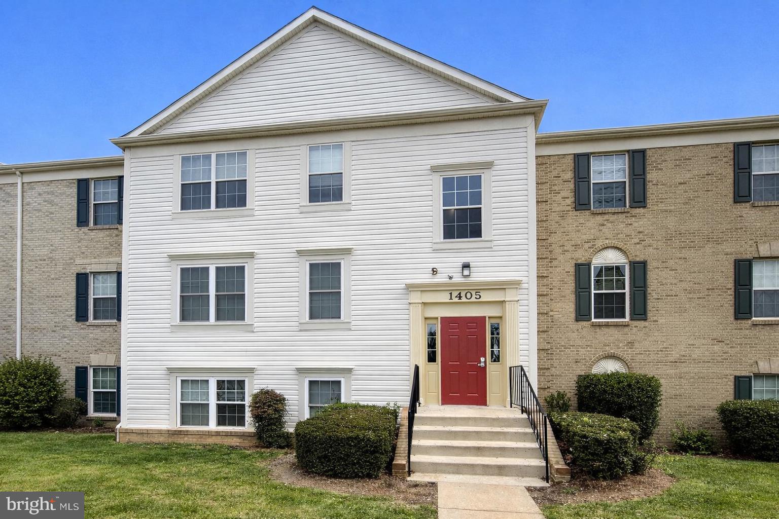Exceptional Opportunity in Frederick ground level condo! Welcome to 1405 Key Pkwy #104, a charming 1-bedroom, 1-bath condominium situated in a well-maintained garden-style community. Updated in 2013, this unit features ceramic tile flooring, in-unit laundry, central A/C, and forced air heating. With a convenient location in Frederick City and a low HOA fee covering common area maintenance, this home offers both comfort and value. Great for starters or downsizing.