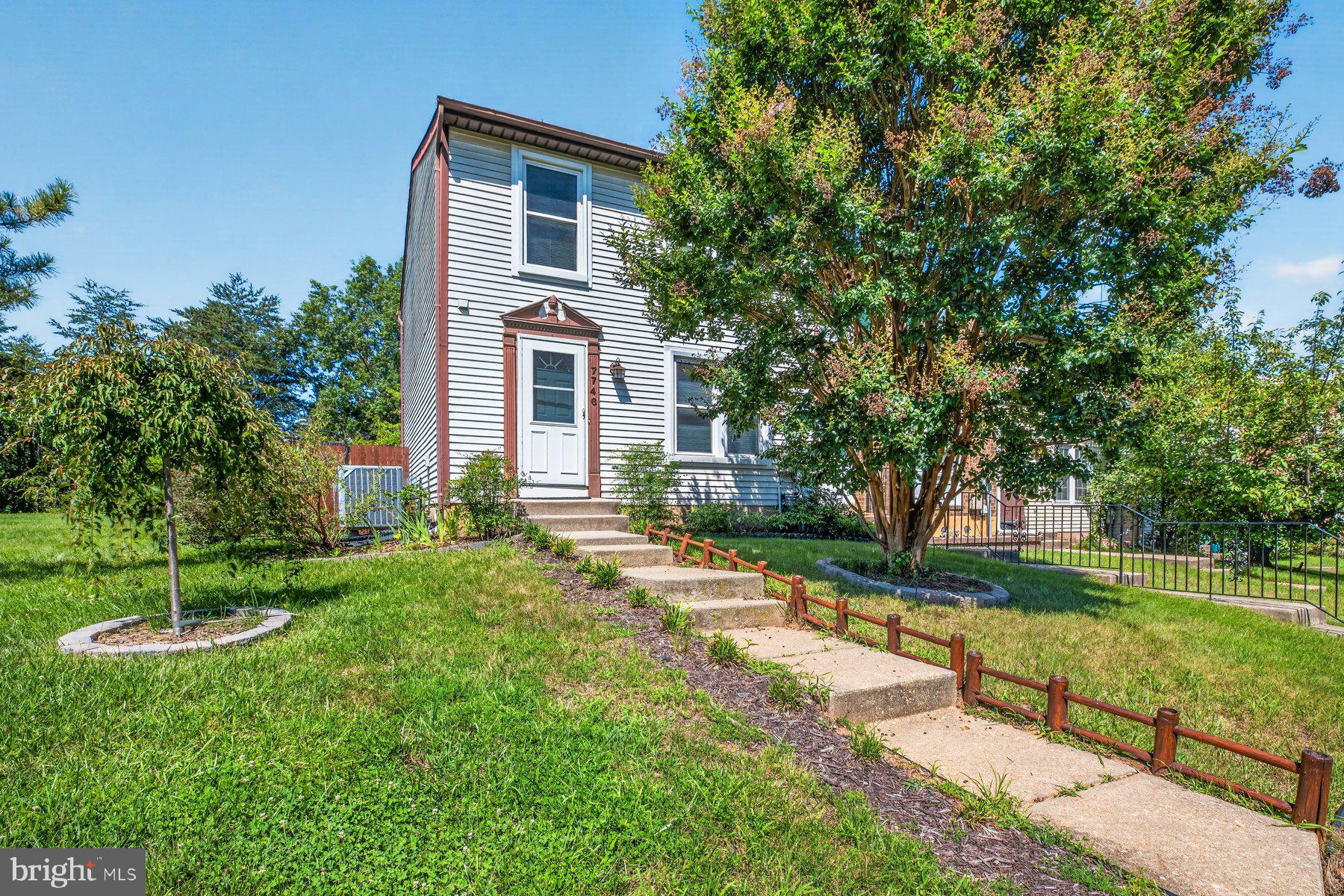 Recently updated and well-maintained 3BR/2BA end of row Townhome located in the quiet neighborhood of Harmons Woods.  Step through the front door into a home offering three floors of living space, an open main floor plan, newer carpeting, ceramic tile, and wood floors throughout.  The main floor features a half bath and a large living room with a view of the dining room and kitchen. The kitchen features plenty of cabinets, a separate pantry closet, stainless steel appliances, a double stainless sink, marble countertops with a complementing tile backsplash, and a half wall separating the kitchen from the dining room, which is ideal when hosting family and friends. The second floor contains two sizable secondary bedrooms, a larger primary bedroom with a walk-in closet, and access to the shared full bath, which features a deep tub surrounded by beautiful tile. The finished lower level offers a half bath, a spacious recreation room, storage, laundry, and utilities. From the kitchen, step outside to a spacious deck in the fenced yard that overlooks a zen green space, landscape beds, adult trees, garden trellises, a koi fish pond, 2 storage sheds, and a detached workshop shed.  Enjoy you own private sanctuary, where tranquil lake views and colorful sunsets create a perfect backdrop for relaxation. The move-in-ready home is ideal for any homeowner looking for convenience  and is close to shopping, restaurants, and commuter routes.