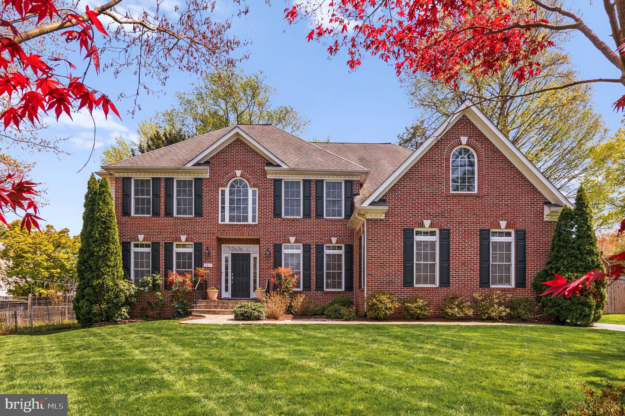 Welcome to your dream home at 6813 Felix St nestled in the serene and highly sought-after Lewisville Heights neighborhood of McLean. Situated on a generous 0.32-acre lot, this exceptional residence built in 2009 offers a huge 3 -car garage, side-load over 6,300 square feet of refined living space with open floor plan  blending timeless elegance with modern comfort.
Boasting 6 BR and 5.5 BA, this home is designed for both relaxed family living and elegant entertaining. A grand two-story foyer with a striking modern chandelier sets the tone upon entry. Rich crown molding accents the foyer, living, and dining rooms, adding classic charm throughout the main level.
The layout includes two elegant staircases—one at the front and another from the kitchen—creating architectural appeal and functional flow. A main-level bedroom suite is ideal for guests or a private home office, while a dedicated library provides the perfect workspace or reading retreat.
The gourmet kitchen is a chef’s dream, featuring a spacious island, cherry wood cabinetry, an organizing desk with overhead storage, and direct access to the sunroom. Dual sliding glass doors open to a large deck, making indoor-outdoor entertaining a breeze. Flooded with natural light, the two-story family room offers an inviting space with floor-to-ceiling windows and a cozy gas fireplace. The open-concept design seamlessly connects the kitchen, breakfast area, and family room—ideal for everyday living and gatherings.
Upstairs, the luxurious owner’s suite is a private sanctuary with a sitting room, an oversized walk-in closet, and a spa-like bathroom complete with dual vanities, a soaking tub, and a separate shower. Additional upper-level highlights include a Jack & Jill bathroom shared by two spacious bedrooms and a private guest suite.
The fully finished walkout basement is built for entertaining, featuring a wet bar, a sixth bedroom suite, and multiple recreation areas. Recessed lighting throughout enhances the modern, sophisticated feel of the home. The entire interior has been freshly and professionally painted, ensuring a bright, move-in-ready presentation. Exterior features include a flagstone landing and walkway, and  a large deck perfect for outdoor dining. An oversized three-car garage and a well-appointed mudroom provide added functionality.
Located minutes from Tysons Galleria, Tysons Corner, McLean Metro Station, and major commuter routes, this home offers unbeatable convenience in a peaceful setting. Families will love being part of the top-rated McLean High School district. Best of all—there are no HOA fees.
Don't miss this rare opportunity to own a luxurious, move-in-ready home in one of McLean’s most desirable neighborhoods!