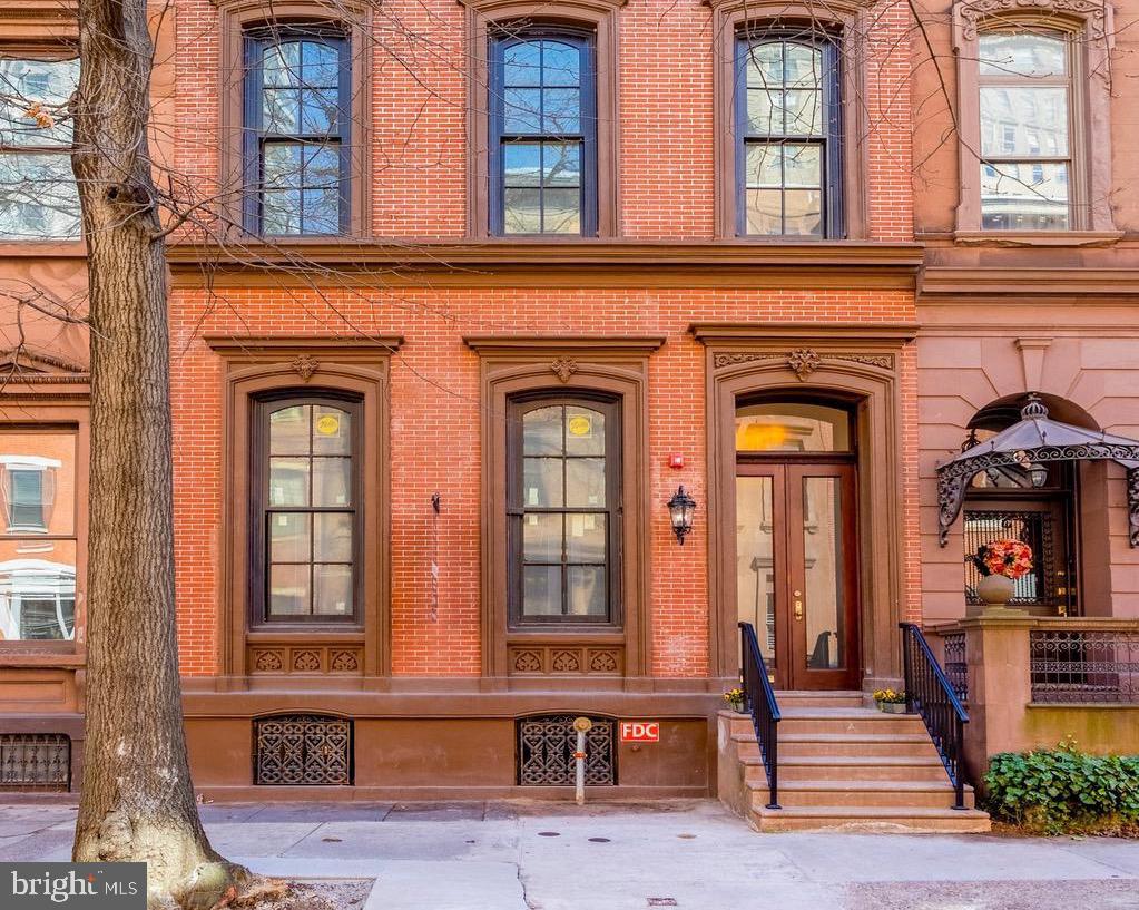 Welcome to this totally renovated 1850 Brownstone converted into 8 condominiums units. The exterior has carefully been restored with each little detail re-constructed. The beautiful hardwood floors, staircase and woodwork has been brought back to its original splendor . The developer kept the original fireplaces with the ornate tile work and firewalls intact. Blending the old with modern amenities is an art and using only the finest materials to keep the charm of this historic building will be seen through the subjective eyes of the buyer.