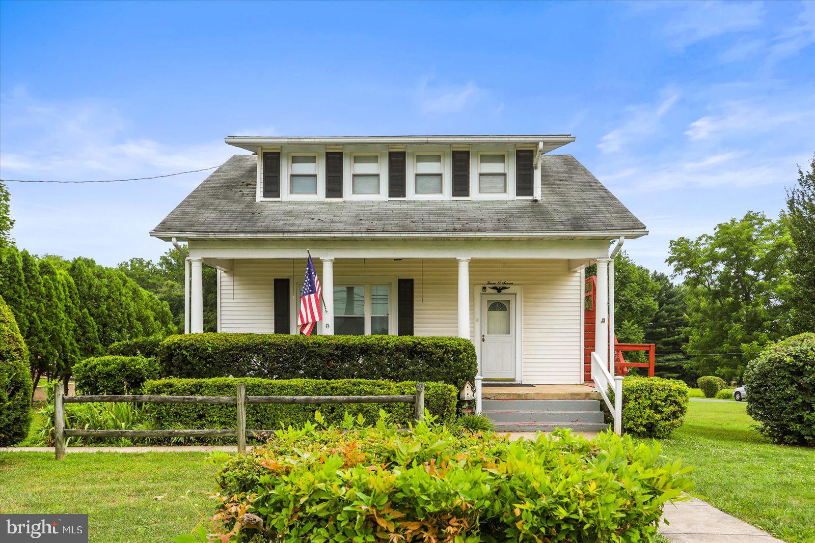 Welcome to 307 Berrymans Lane, Reisterstown Md and this 4 Bedroom, 2 Bath, 2 Car Detached Garage Cape Cod Home located on .86 Acres.  This Home features a large front porch and a rear porch with a
beautiful and peaceful view of the homes landscape.  Upon entry you will notice the 11 ft ceilings, spacious foyer, a large family room, a formal dining room and spacious kitchen.  The Main floor also features the Primary Bedroom, Primary Bath and a Laundry room with an additional shower.  The second floor features
 3 nice sized bedrooms, one with a walk-in closet and an additional full bathroom.  Outside you will enjoy ample space for the kids to play in the yard and a detached 2 car garage with separate driveway and ample 
parking space.  Don't miss out on this Cape Cod Home just outside of Rt 795 and conveniently close to shopping in downtown Reisterstown.