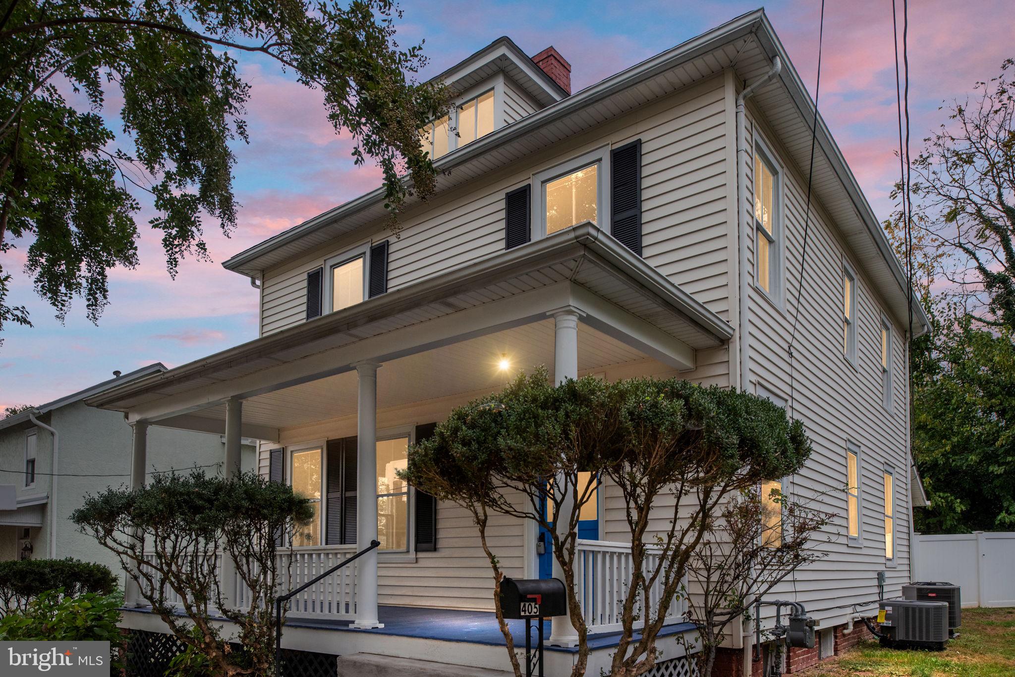 UPDATE!!  This Home qualifies for Grant Money  (up to $12K)!!  LOCATION, LOCATION, LOCATION--do you want to live in a historic town in a beautifully renovated home?  This home is 2 blocks from downtown Culpeper.  Walk to everything-restaurants, brewery/pubs, boutiques, shopping.    Apx $100,000 in upgrades and renovation completed the past few months.  NEW 2 Zone cooling, NEWER Furnace, 2 zone heating, NEW Roof, NEW Hot water heater, NEW Bathrooms, full renovation of the kitchen with NEW higher end cabinets-NEW stainless appliances-NEW LVL flooring-NEW counter tops, Hardwood floors throughout main level.  Enormous front porch, 6ft privacy fence in fenced in rear yard, oversized 1 car garage.