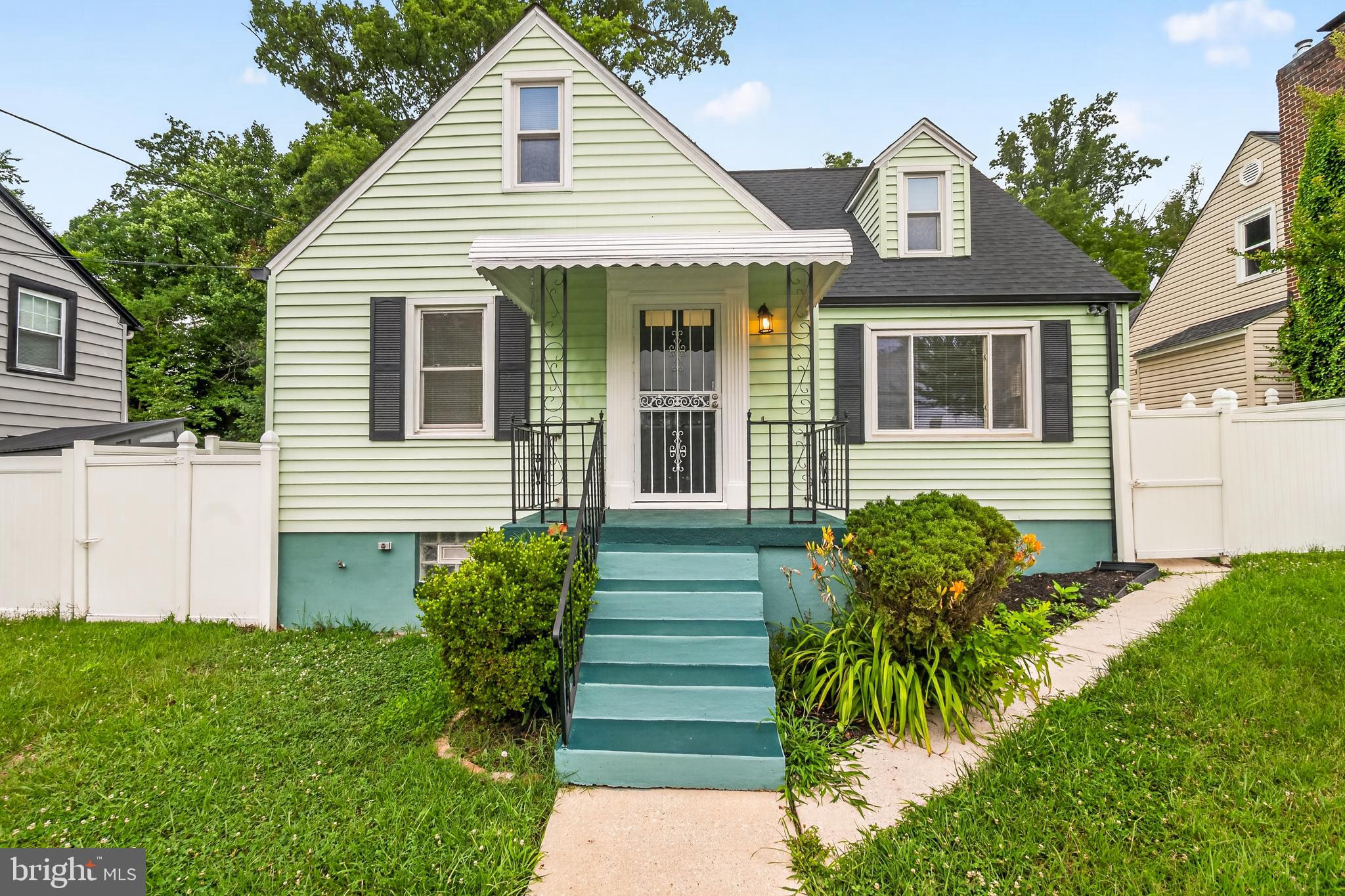 Welcome to this beautifully updated 3-bedroom, 2-bath Cape Cod offering exceptional value for buyers seeking a move-in-ready home under $300k. Refreshed top to bottom with new flooring and fresh paint throughout, plus an updated main-level bath vanity, it feels bright and modern the moment you step inside. Best of all, the big-ticket items are already done: a new architectural shingle roof, gutters, and water heater — all replaced in 2026 — for worry-free ownership from day one, complemented by a central forced air system and whole-house attic fan for year-round comfort and efficiency.

The waterproofed basement adds real flexibility: excellent storage and future-finishing potential, plus a dedicated second electrical panel already installed for a future home theater or hobby space. Aquarium enthusiasts will love the impressive 300-gallon fish tank and equipment, which convey with the property. Outside, a fully fenced rear yard with low-maintenance vinyl privacy fencing is perfect for pets, play, or outdoor entertaining. Conveniently located in Gwynn Oak's Windsor Terrace community with easy access to major commuter routes, shopping, dining, and nearby parks, this is a rare opportunity to own a truly updated home at an affordable price — schedule your showing today!