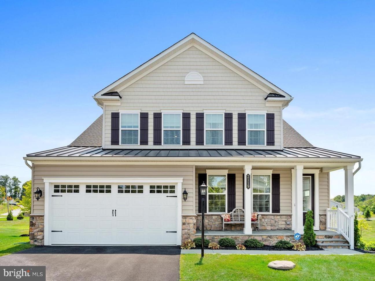 Welcome to 2119 Wyeth Lane, West Chester, PA, a stunning luxury single-family home nestled in the prestigious 55+ gated community of The Woodlands at Greystone. The Neighborhood Improvement District Bond (NID) is fully paid. You can enjoy all the benefits of this exceptional community without the extra cost. 

The Davenport Model is a true masterpiece, offering the perfect blend of elegance, comfort, and modern amenities on a level lot. With 4 bedrooms, 4 bathrooms, and a finished basement with an outside stairwell. This residence epitomizes Chester County living at its finest. 

Step inside and be captivated by the highlighted over $95,000 in builder upgrades and more than $100,000 in owner enhancements since occupancy which elevate this home to unparalleled luxury.The main-level owner's suite is a sanctuary of relaxation, featuring a spacious layout and a beautifully appointed ensuite bath. The Great Room, with its decorative tray ceiling, sets the stage for both cozy nights and grand entertaining. The 77" LG OLED TV is included. Hardwood floors and custom paint throughout add to the sophisticated ambiance, while custom wallpaper adds a touch of personality and charm.

The gourmet kitchen is a chef's dream, boasting upgraded cabinets, top-of-the-line appliances, and a stylish tile backsplash. Ceiling fans keep the air circulating comfortably, and the pulldown honeycomb shades on 20 windows, along with drapes and rods on 16 windows, provide the perfect balance of natural light and privacy.

For those who work from home or simply enjoy a quiet reading space, the home office, complete with French doors and a built-in bookcase, offers a serene and productive environment. The laundry room is equipped with state-of-the-art LG ThinQ Washer and Dryer, ensuring convenience and efficiency.

Outside, the home continues to impress with a covered, fully screened-in deck, perfect for enjoying the tranquil surroundings. The covered front porch and custom patio, featuring columns, railings, and a gate, provide ample space for outdoor entertaining or simply relaxing with a good book.

The 2-car garage is equipped with an EV charger, catering to the needs of modern, eco-conscious living. ADT security/fire system has also been added.

The Woodlands at Greystone is not just a place to live but a lifestyle. Enjoy exclusive access to a designer clubhouse with a pool, tennis courts, pickleball, bocce, and a yoga studio. The community's vibrant social scene and top-notch amenities make every day feel like a vacation. Amenity tours available.

Don't miss the opportunity to own this extraordinary property at 2119 Wyeth Lane. Schedule your private showing today and experience the unmatched beauty and charm of this exquisite home. It's not just a residence; it's a lifestyle. Make it yours today!