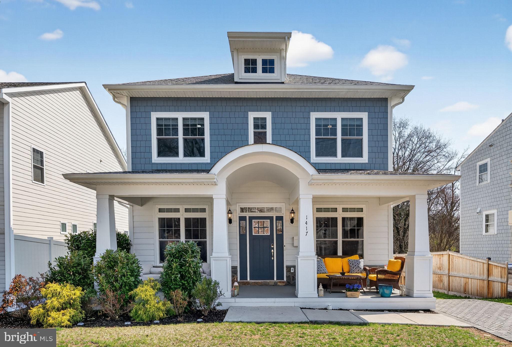 Welcome to Douglas Park, one of Arlington’s most beloved neighborhoods, where classic craftsman architecture meets thoughtful modern updates.
This beautifully maintained home offers a spacious open floor plan designed for both everyday living and effortless entertaining. At the center of the home is a gourmet kitchen featuring quartz countertops, a farmhouse sink, and a large center island that flows seamlessly into the surrounding living spaces. Rich hardwood floors run throughout the main level, while modern eco fireplaces add warmth and character in unexpected places, including the home office and an upstairs retreat.
Upstairs, the expansive primary suite offers a peaceful escape with a sitting area overlooking the backyard, two walk-in closets, and a spa-inspired bath complete with a soaking tub and separate shower. Three additional bedrooms, two connected by a Jack-and-Jill bath, along with another full bathroom provide comfortable space for family, guests, or work-from-home flexibility.
The lower level has been significantly upgraded and now operates as a fully finished Airbnb suite with a separate entrance, offering exceptional versatility for guests, extended family, or supplemental income. Currently the unit is deemed a “Guest Favorite” on AirBnB with a 4.8 rating. Whether used as a private rental, in-law space, or additional recreation area, the lower level adds tremendous flexibility to the home with an additional full kitchen, and second laundry utility closet.
Outside, you have your choice of three maintenance-free decks in which to relax. The back decks overlook a spacious backyard, perfect for entertaining, relaxing, or enjoying Arlington’s changing seasons. A storage shed provides convenient space for tools, outdoor gear, and seasonal items.
Ideally located in Douglas Park, the home is just minutes from Shirlington Village, local parks and trails, and some of Arlington’s best dining and shopping. Commuters will appreciate the easy access to I-395, Washington, D.C., and Reagan National Airport.
A rare opportunity to own a thoughtfully upgraded craftsman in one of Arlington’s most desirable communities.