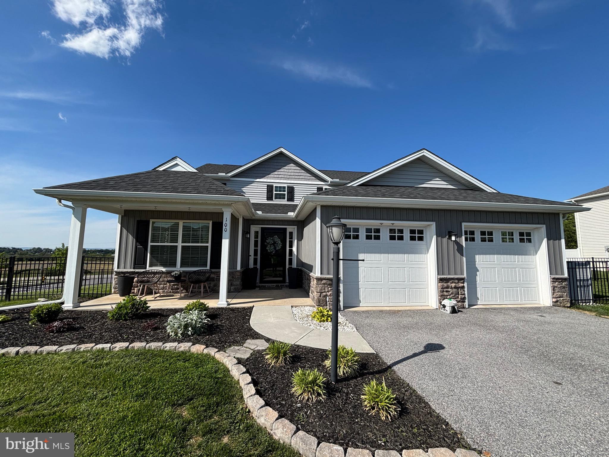 Welcome to 100 Eagle Rd, located in the desirable Windy Heights community! This beautifully maintained home, built in 2020, offers modern comfort and peace of mind with newer systems throughout.

The kitchen features upgraded countertops and cabinetry, perfect for both everyday living and entertaining. Enjoy the convenience of a first-floor master suite, providing privacy and easy accessibility.

One the main level you will find a large master suit. Upstairs, you’ll find four spacious, well-sized bedrooms offering plenty of room for family, guests, or a home office setup. Step outside to a fully fenced backyard complete with a patio—ideal for relaxing or hosting gatherings.

Additional highlights include a low HOA fee of just $41 per month, making this home both affordable and low-maintenance.

Don’t miss your opportunity to own a move-in-ready home in a growing community!
