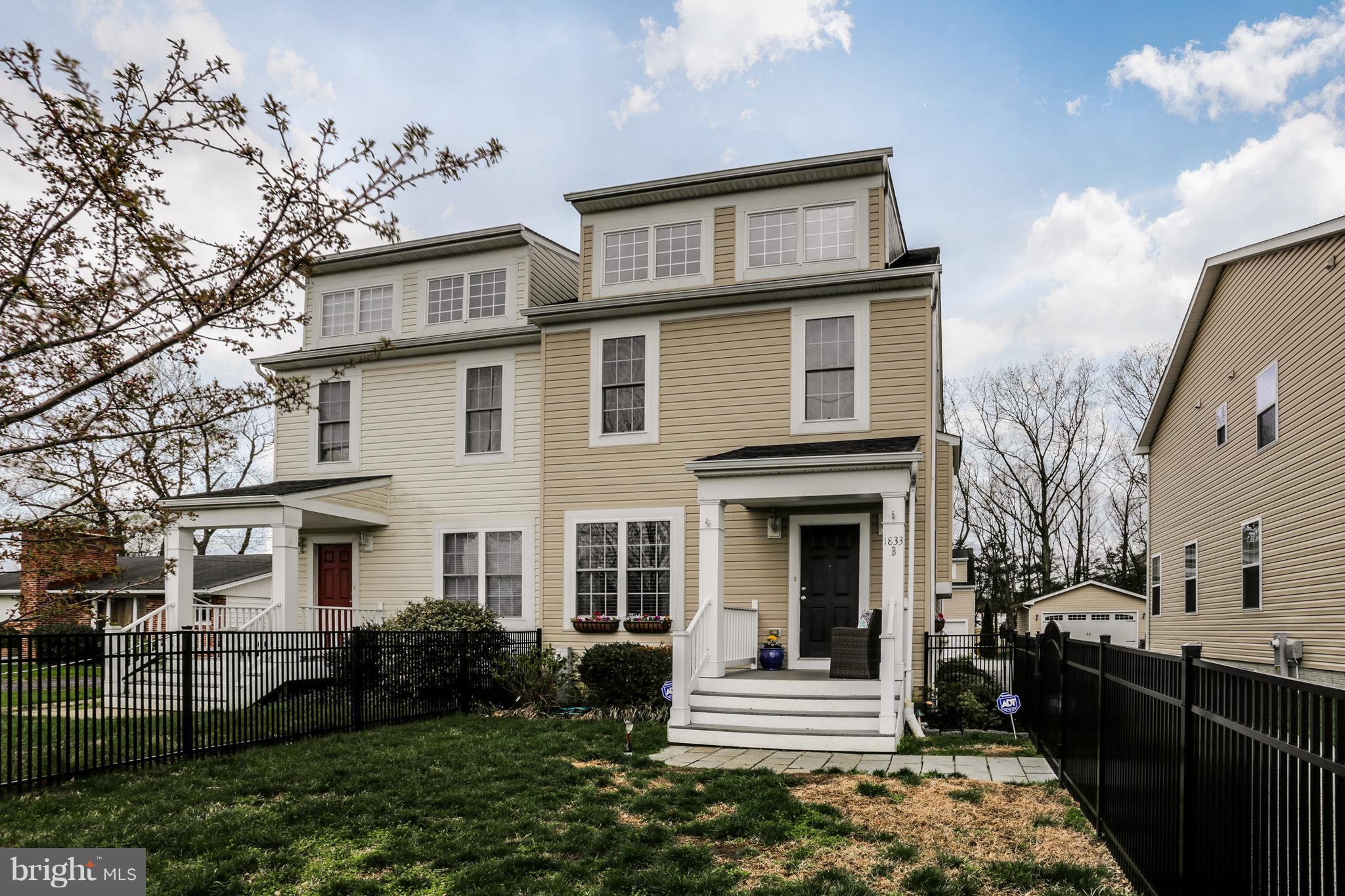 Charming 3BR 3.5BA home in Annapolis. Featuring gleaming hw floors throughout main level, open kitchen w/ island + seating, ss appliances, custom backsplash & eat-in area. Upstairs highlights 3 large bedrooms including master w/ en suite & double vanities. Finished lower level provides second living area and full bath. Convenient to shopping and major routes.