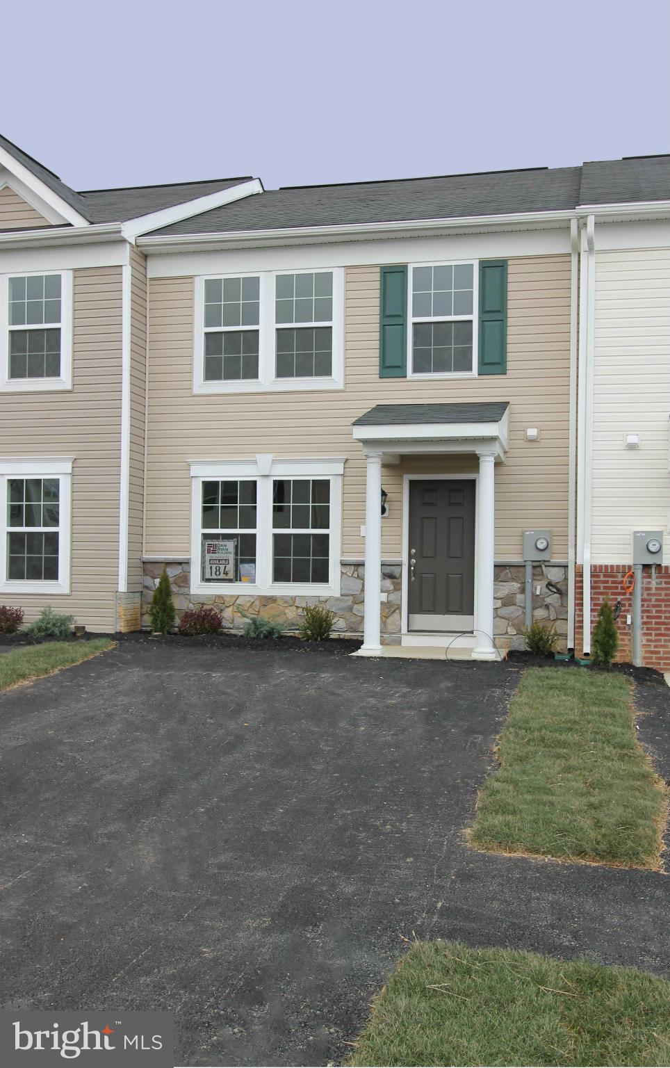BUY NOW & GET $$THOUSANDS$$ IN FREE OPTIONS & UP TO $6000 CLOSING COSTS with preferred lender! Dan Ryan Builders Manor Park Madison Townhomes IMMEDIATE DELIVERY! Affordable living, efficiency & stone style points! Upgraded island kitchen. Whirlpool and Lennox! Nice Owners Suite, walk-in closet, dual vanity bath. Storage shed. Right where you want to be near shopping, services, recreation  & I-81!