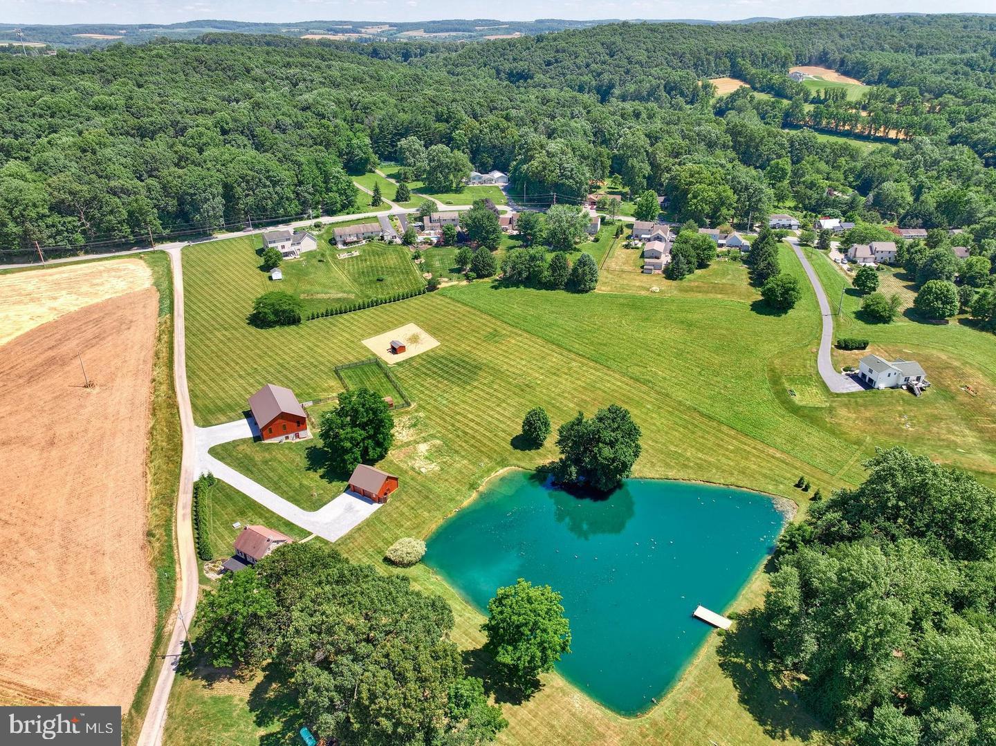 MORE DESCRIPTION and Photos TO COME!!!
ROUGHLY 11,000 SQ FT OF SPACE between 3 buildings TO ENJOY!!!
Just Shy of 10 Acres!!!
ENORMOUS POND!!!
AMAZING OPPORTUNITY with this ONE OF A KIND Setup!!!! 3 Fully Updated Buildings come with this spread!  The Turn of the Century Farmhouse has been completely restored and boasts 4 Nice Size Bedrooms and 2 Full Baths.  The original Charm is LOADED with restored finishes that captivate the PRIMITIVE feel that people just LOVE to see with these kinds of properties!

Main Barn Area with its own full bath and HVAC can be Used as its own Wedding Venue making this an opportunity to run business while you ENJOY everything this has to offer$$$
Below there are 5 stalls for Horses/Goats/Cattle a workshop with its very own half bath provides Endless Opportunities depending on each unique desires and needs!

Detached 2 car garage with upper office area is like having an entire home/business in its own right!  Equipped with its very own half bath and currently being used as kennel/home office space is just one more feature to get excited over :)