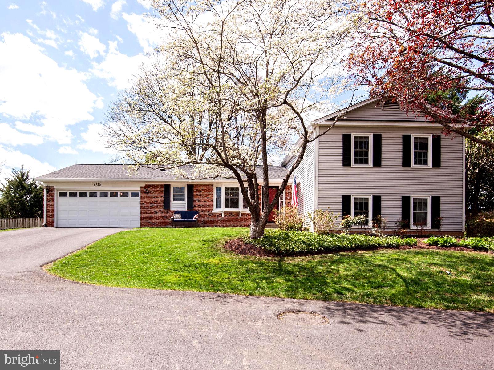 Beautifully updated 4 bedroom, 2.5 bath split level home with 2 car attached garage with gorgeous back yard in sought after Burke Centre! Welcome home to an open living room and dining room with hardwood floors and large picture windows. The updated kitchen comes loaded with quartz counters, recessed lights and stainless-steel along with a cozy breakfast nook. The upper level features a primary suite including 2 double-door closets and updated private bath followed by 2 more bedrooms sharing an updated hall bath. The lower-level rec room offers a wood burning fireplace and French doors that step out to a brick patio. This same level offers a 4th bedroom/office, half bath and laundry room with storage. Enjoy a spacious, grassy, fully fenced back yard with custom fire pit and patio. A new roof was installed in 2021 and a new driveway in 2023. All this along with 1700 acres of award-winning Burke Centre amenities like community pool, tennis courts and more. Moments to the heart of Fairfax and it’s shops, dining and entertainment! Easy access to Fairfax County Parkway and I-495!